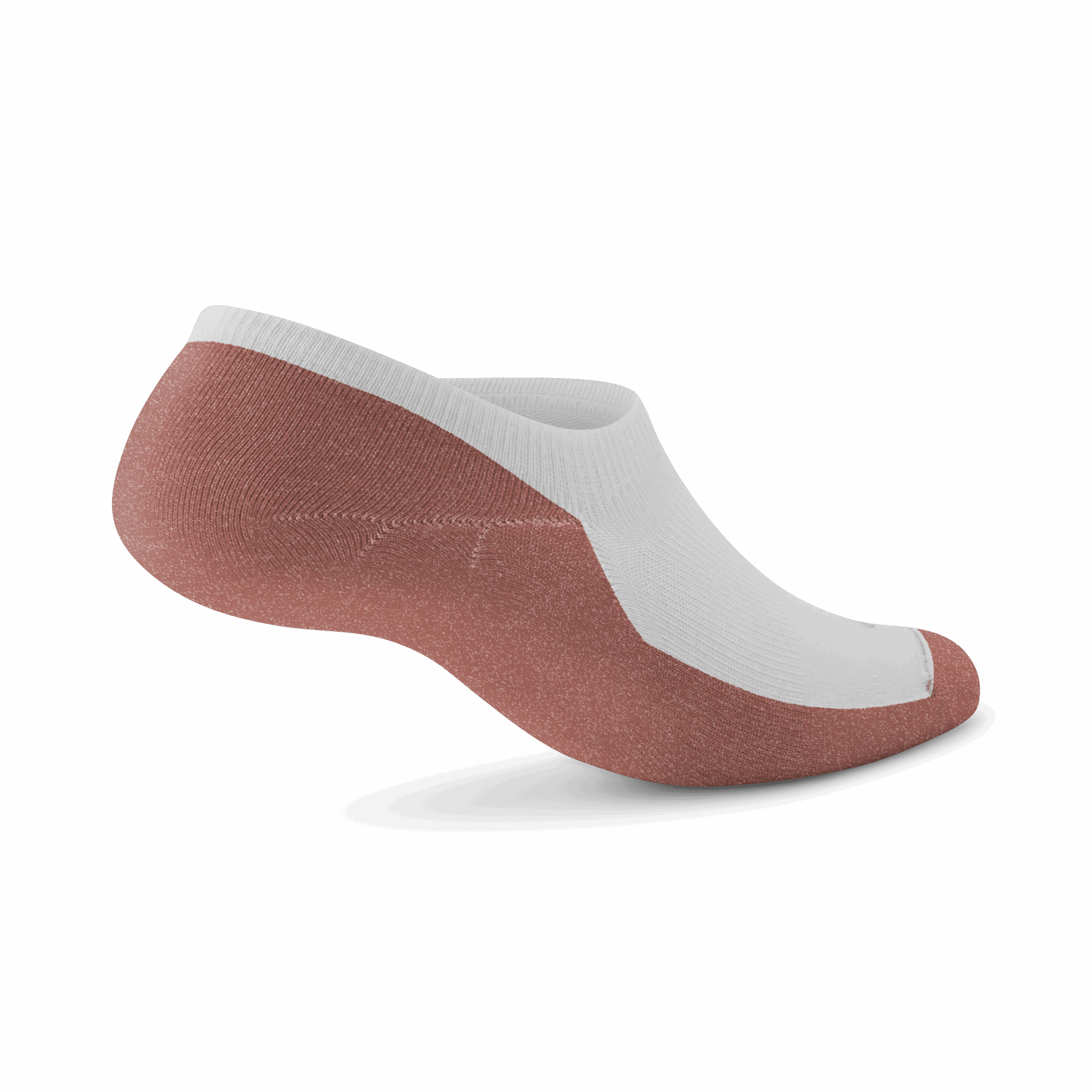 Anytime No Show Sock - Blizzard/Sienna - Image 2