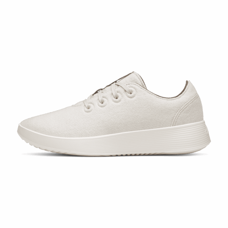 Men's Wool Runner Go - Weathered White (Twilight White Sole)