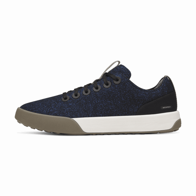 Men's Wool Cruiser Waterproof - Royal Blue/Natural Black (Barely Grey Sole)