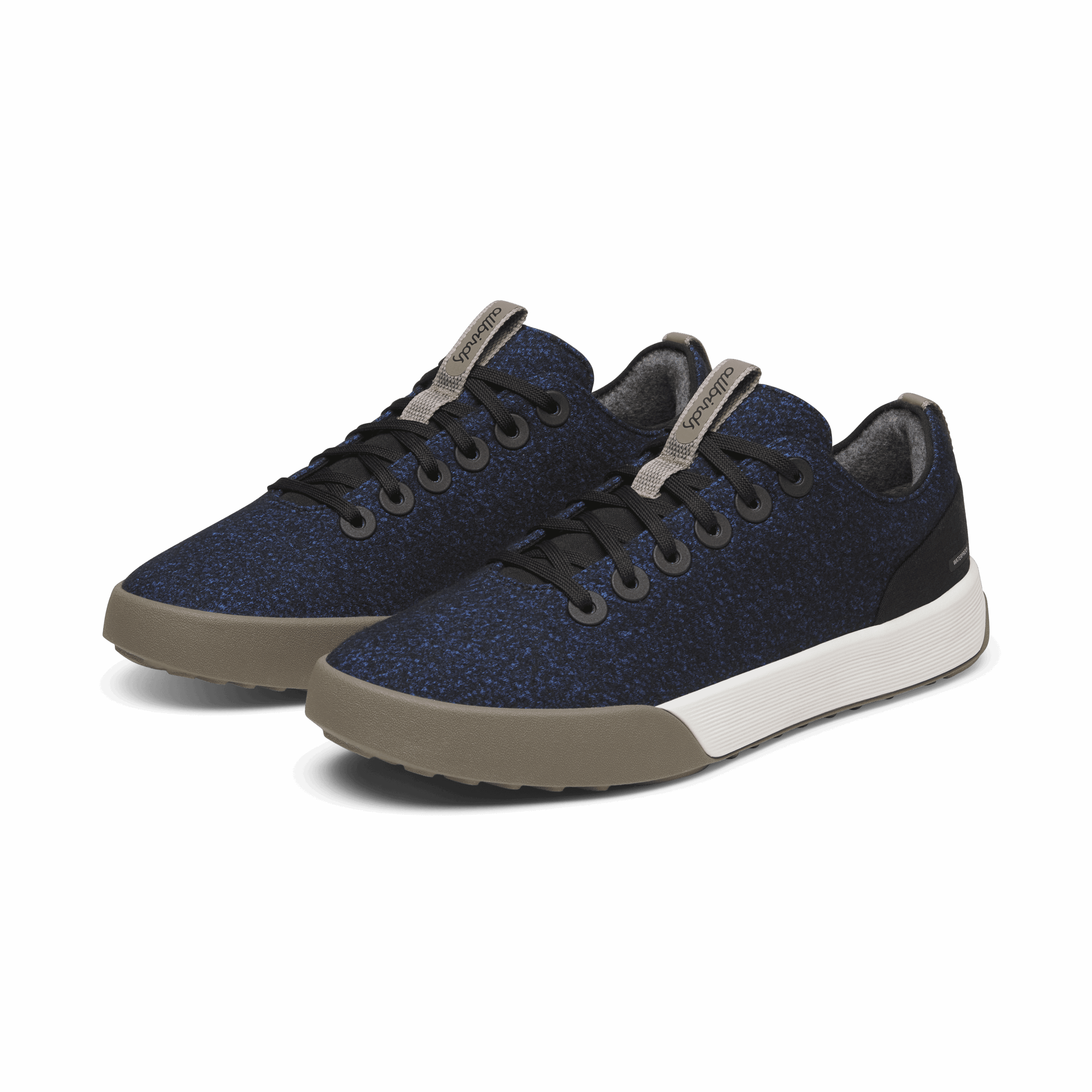 Men's Wool Cruiser Waterproof - Royal Blue/Natural Black (Barely Grey Sole) - Image 5