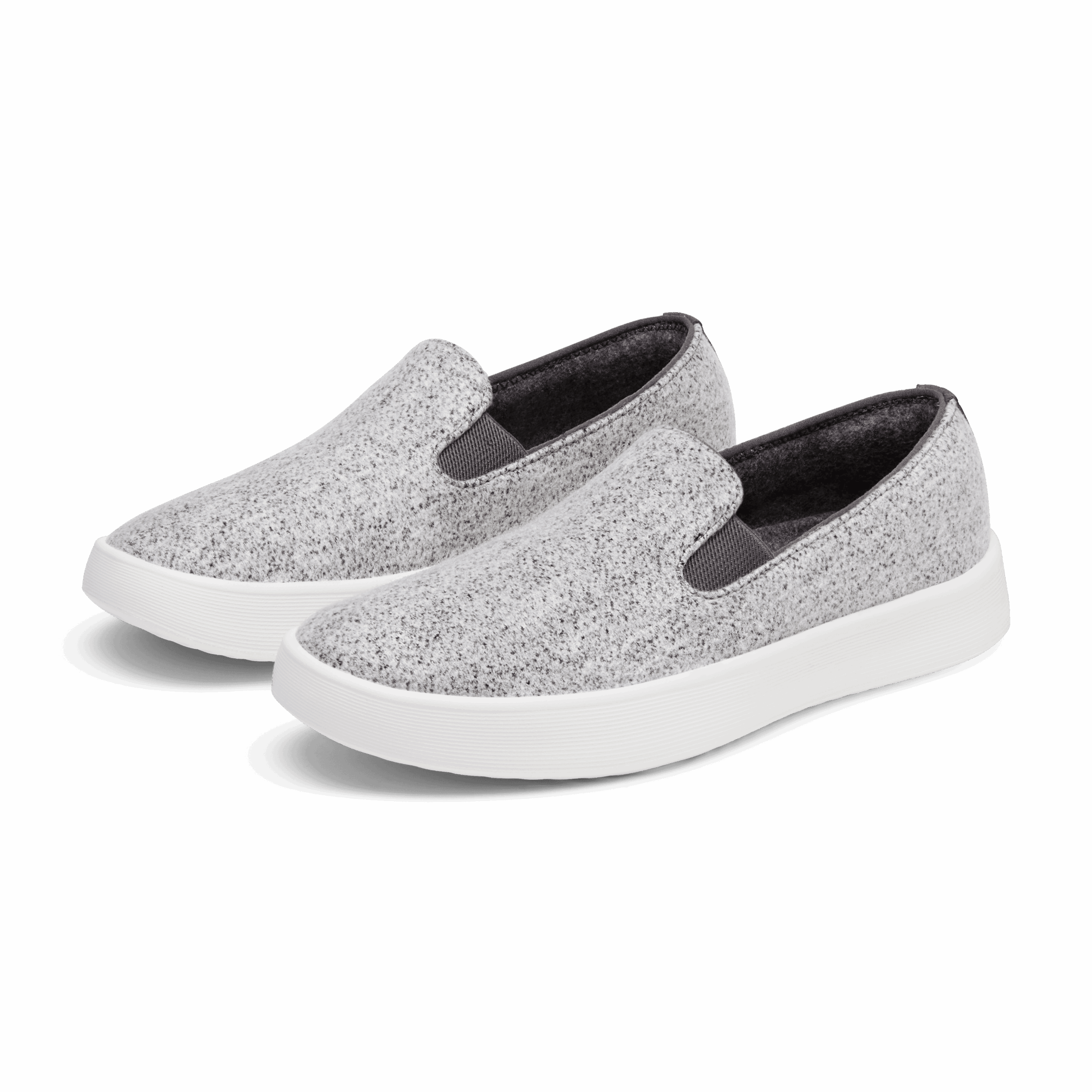 Women's Wool Cruiser Slip On - Medium Grey (Blizzard Sole) - Image 5
