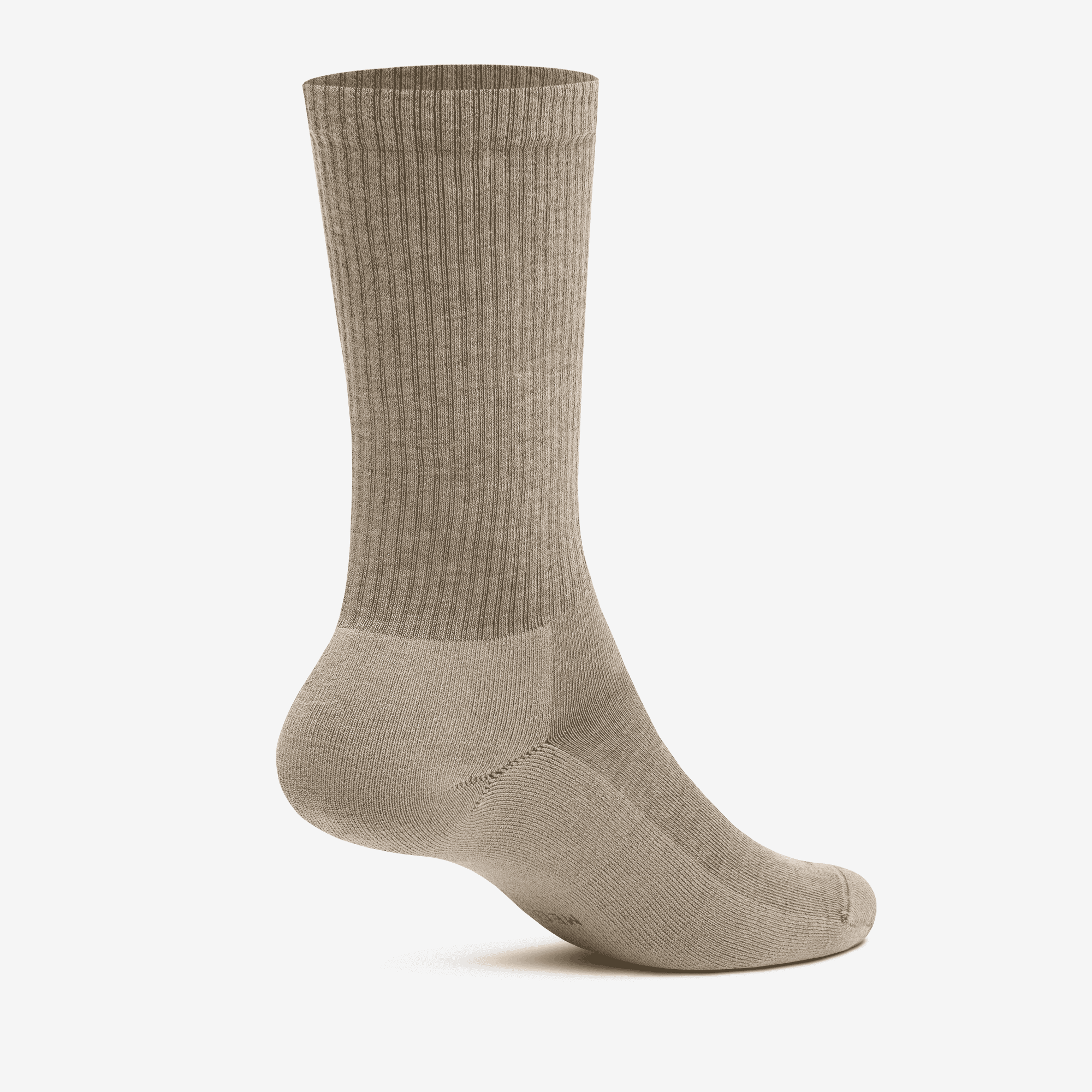 Anytime Crew Sock - Rugged Beige - Image 2