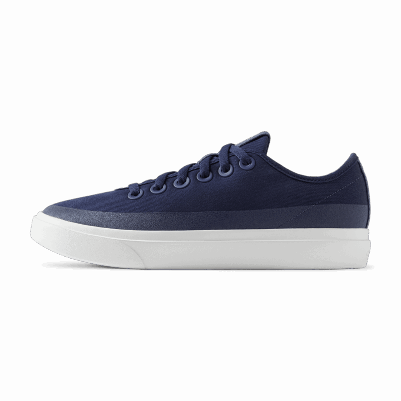 Men's Canvas Pipers - Deep Navy (Blizzard Sole) - 1