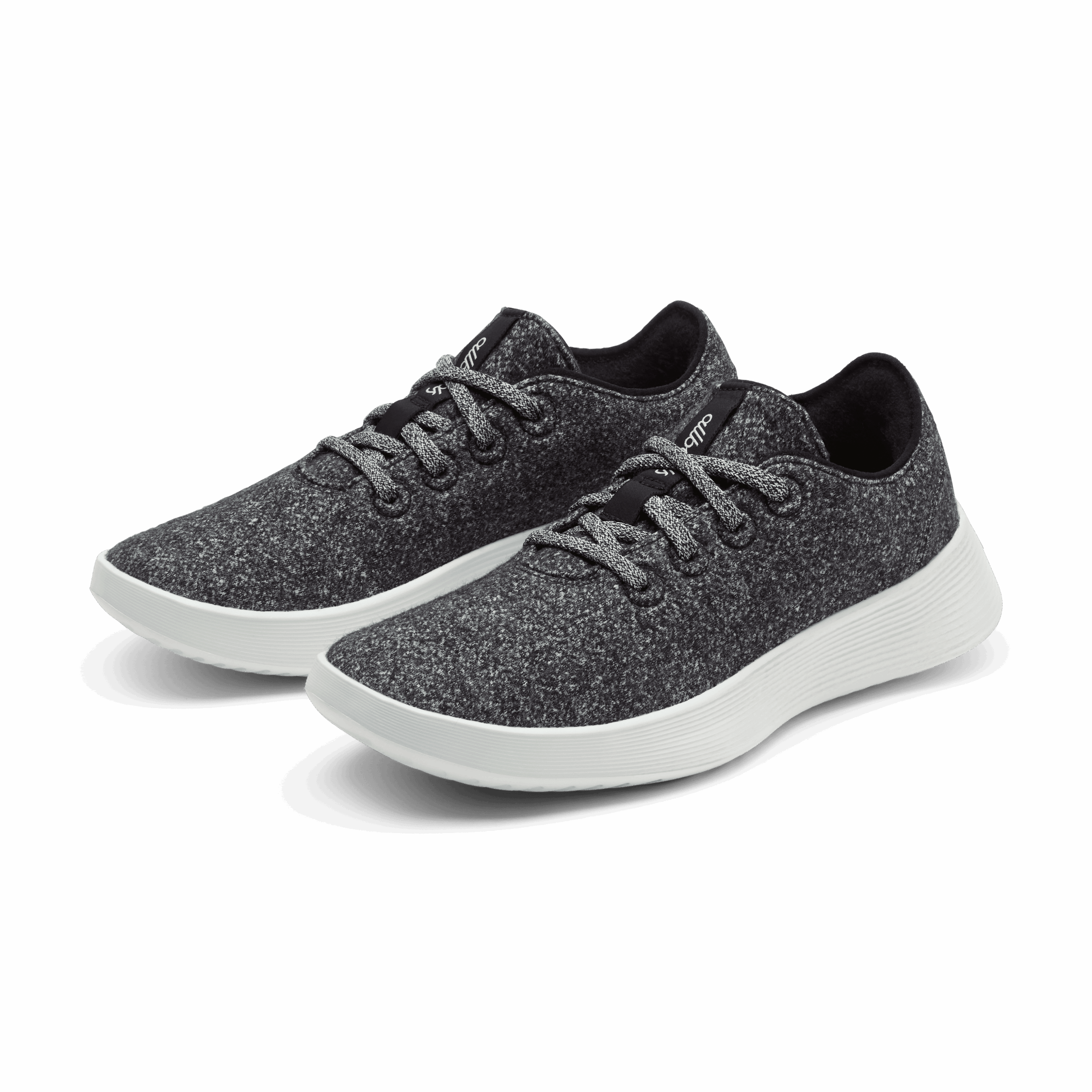 Men's Wool Runner Go - Dark Grey (Light Grey Sole) - Image 5