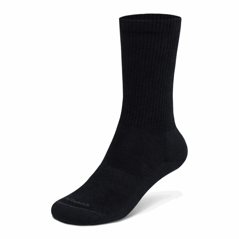 Anytime Crew Sock - Natural Black