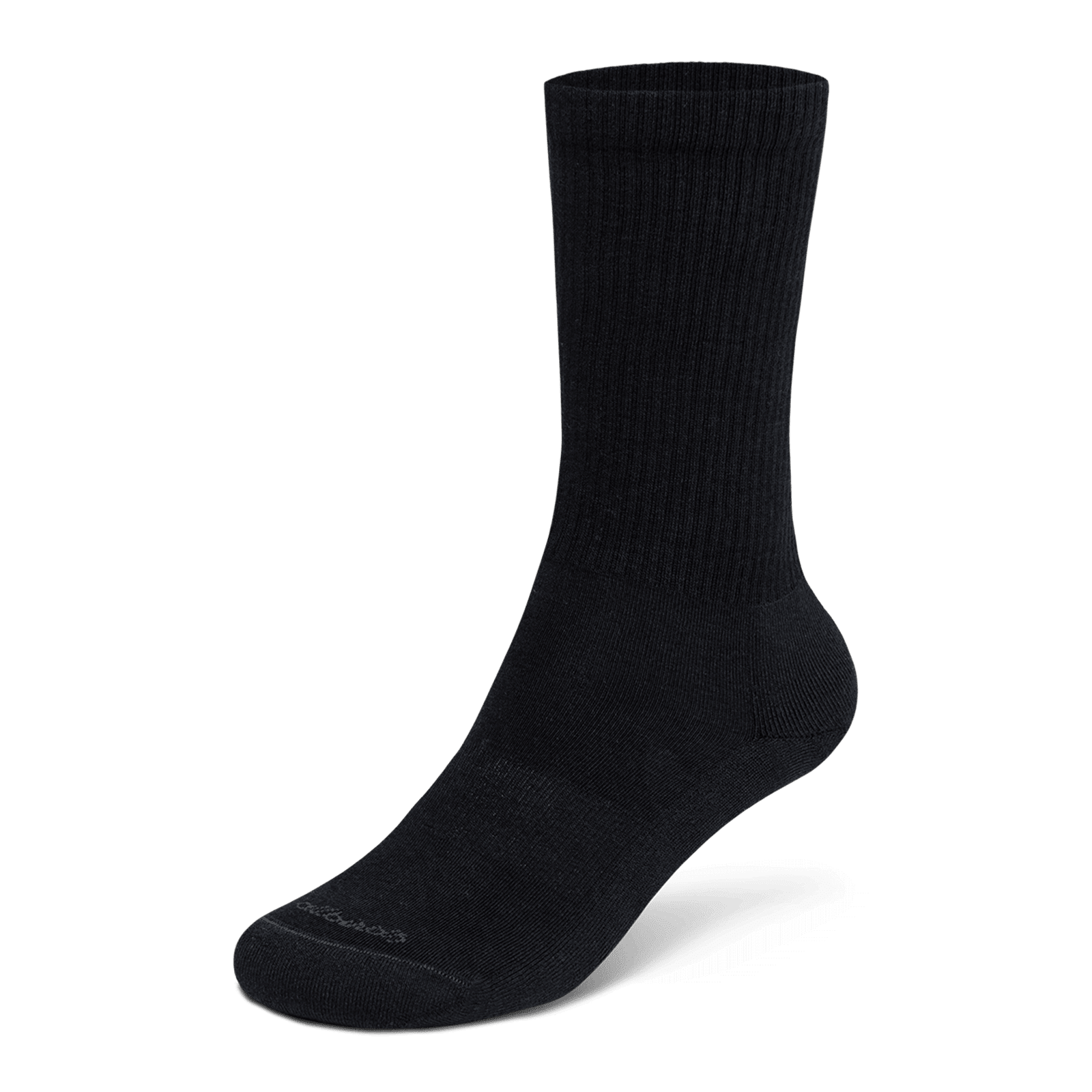 Anytime Crew Sock - Natural Black