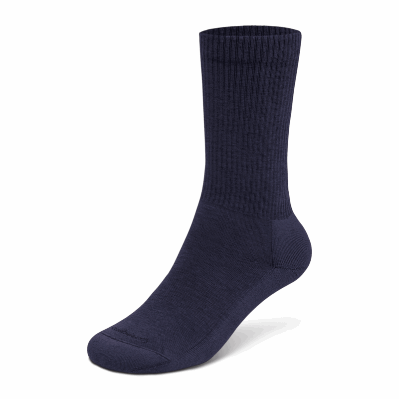 Anytime Crew Sock - Deep Navy