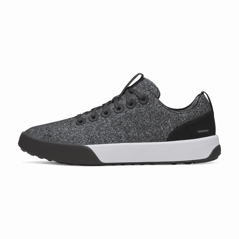 Women's Wool Cruiser Waterproof - Dark Grey (Light Grey Sole)