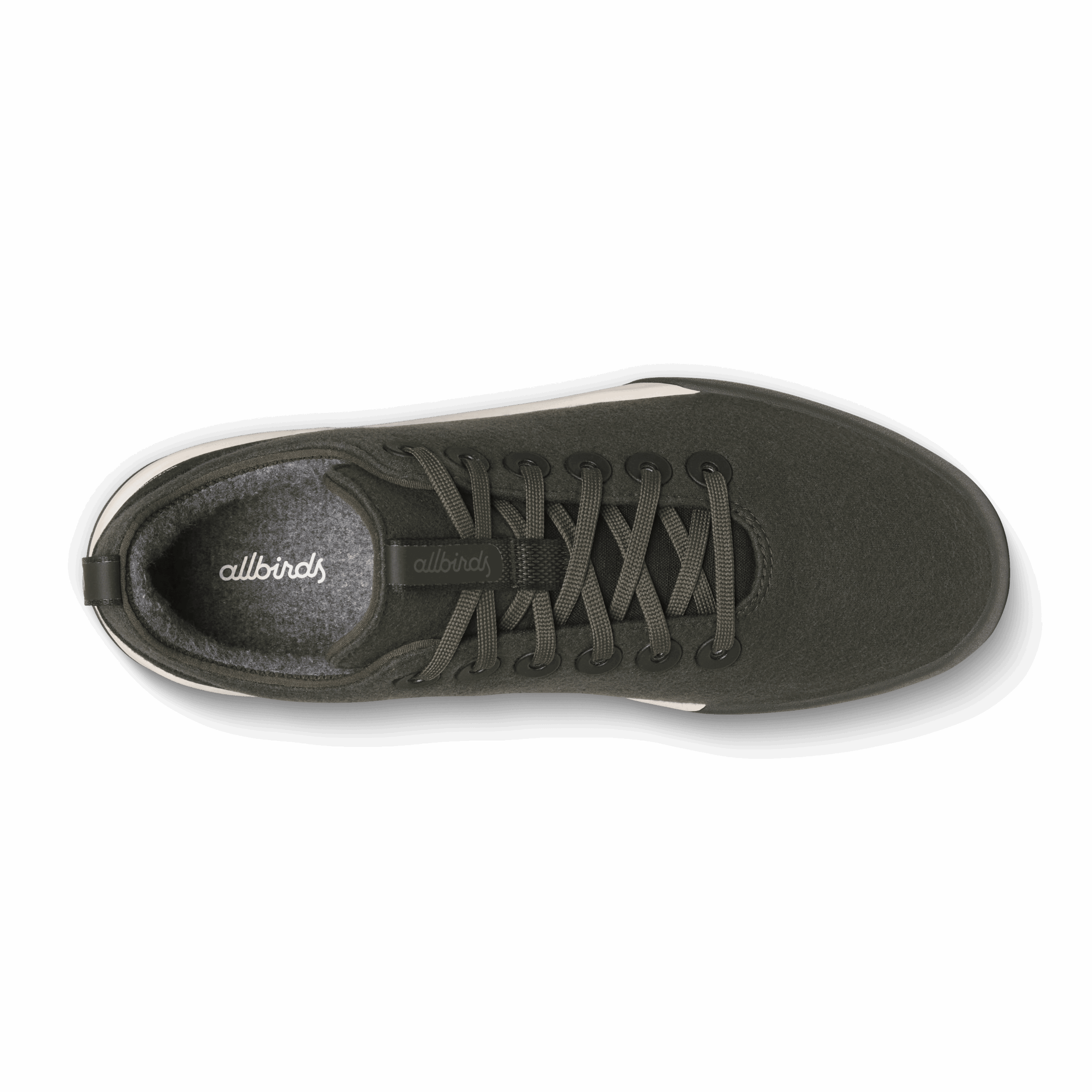 Women's Wool Cruiser Waterproof - Dark Jungle (Stony Cream Sole) - Image 3