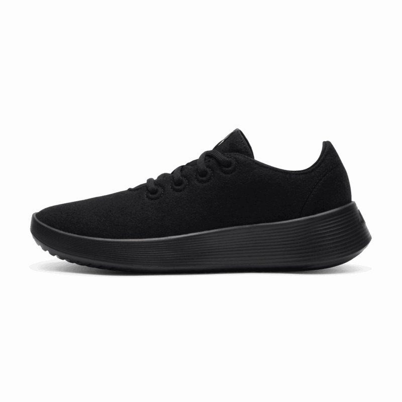 Men's Wool Runner Go - Natural Black (Natural Black Sole)