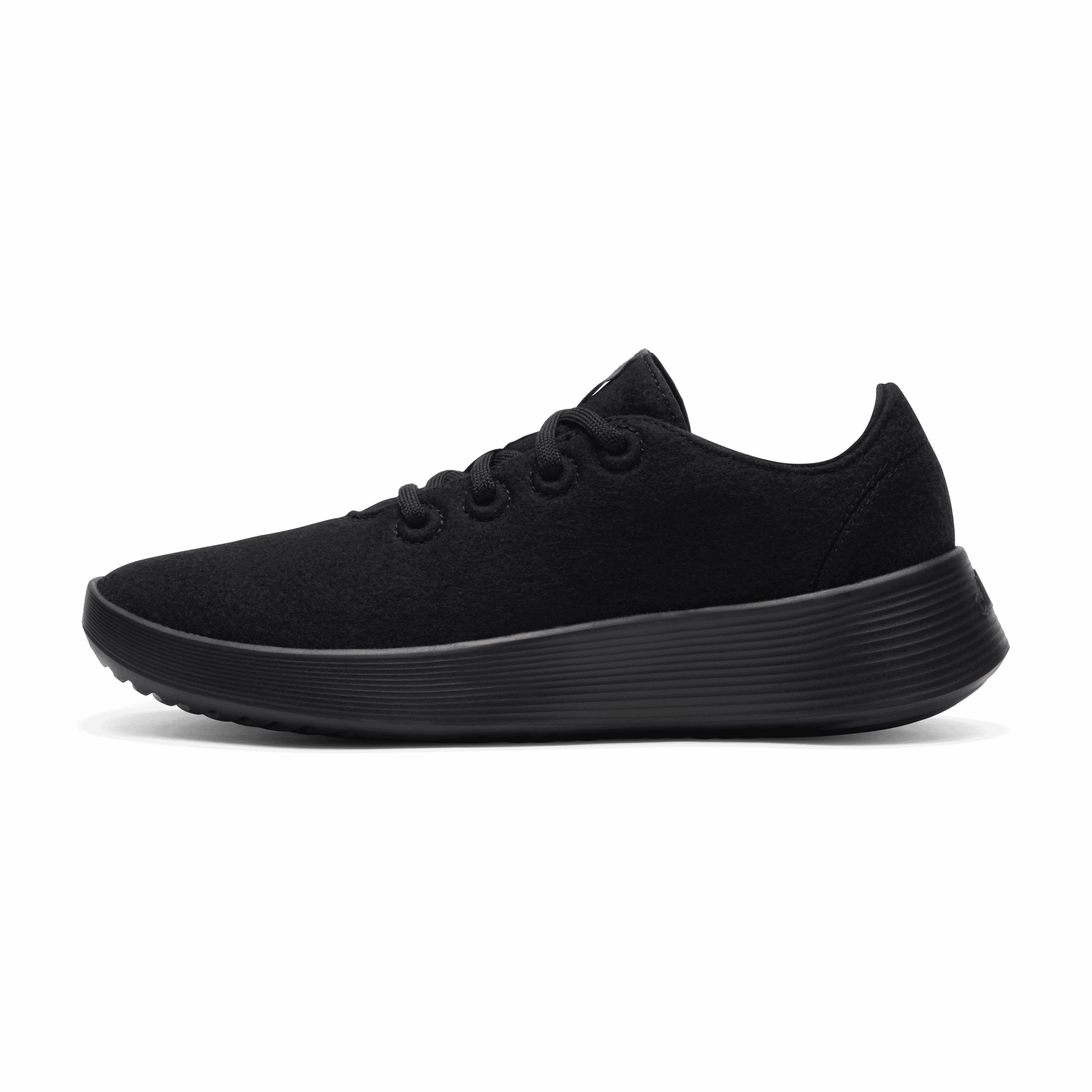 Men's Wool Runner Go - Natural Black (Natural Black Sole)