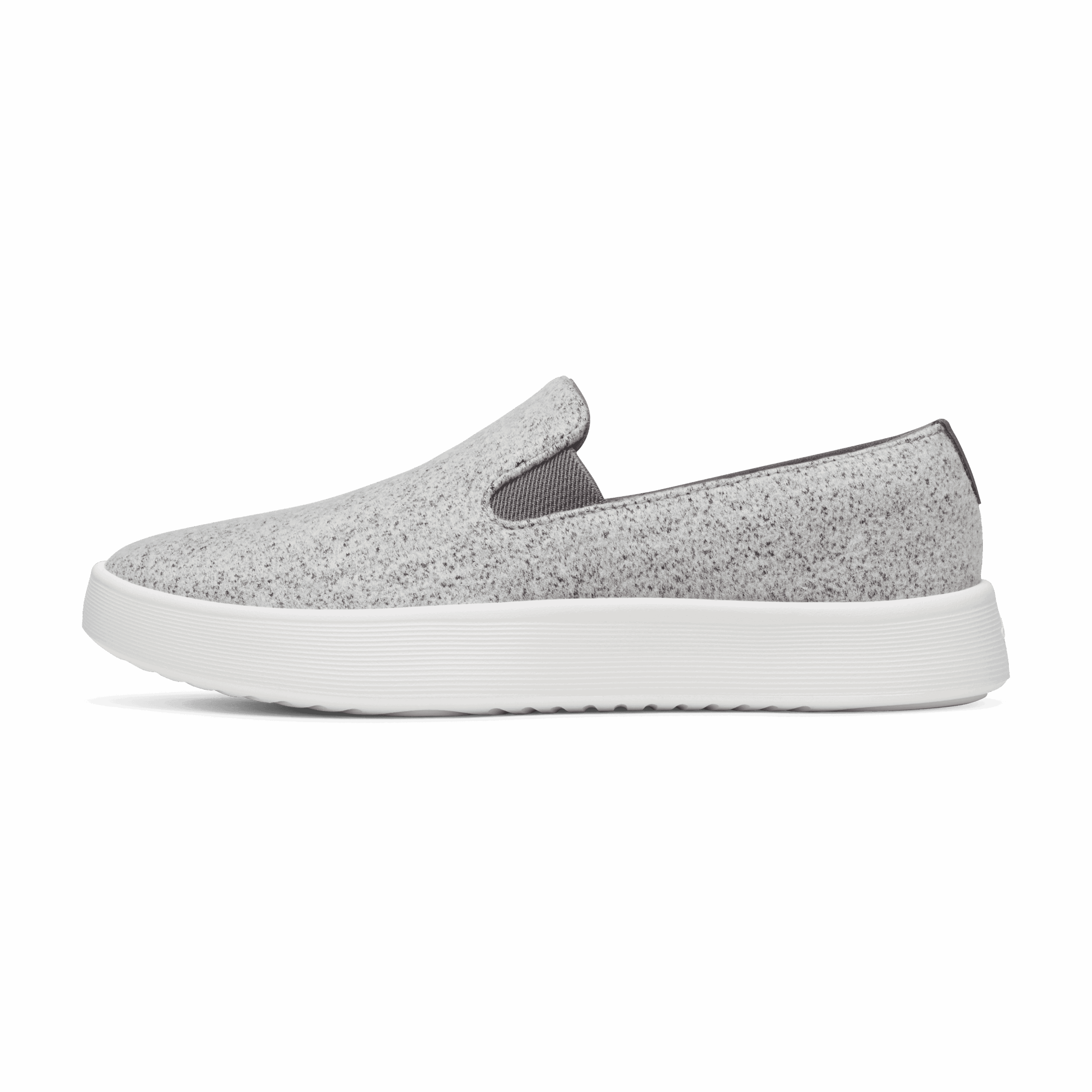Women's Wool Cruiser Slip On - Medium Grey (Blizzard Sole)