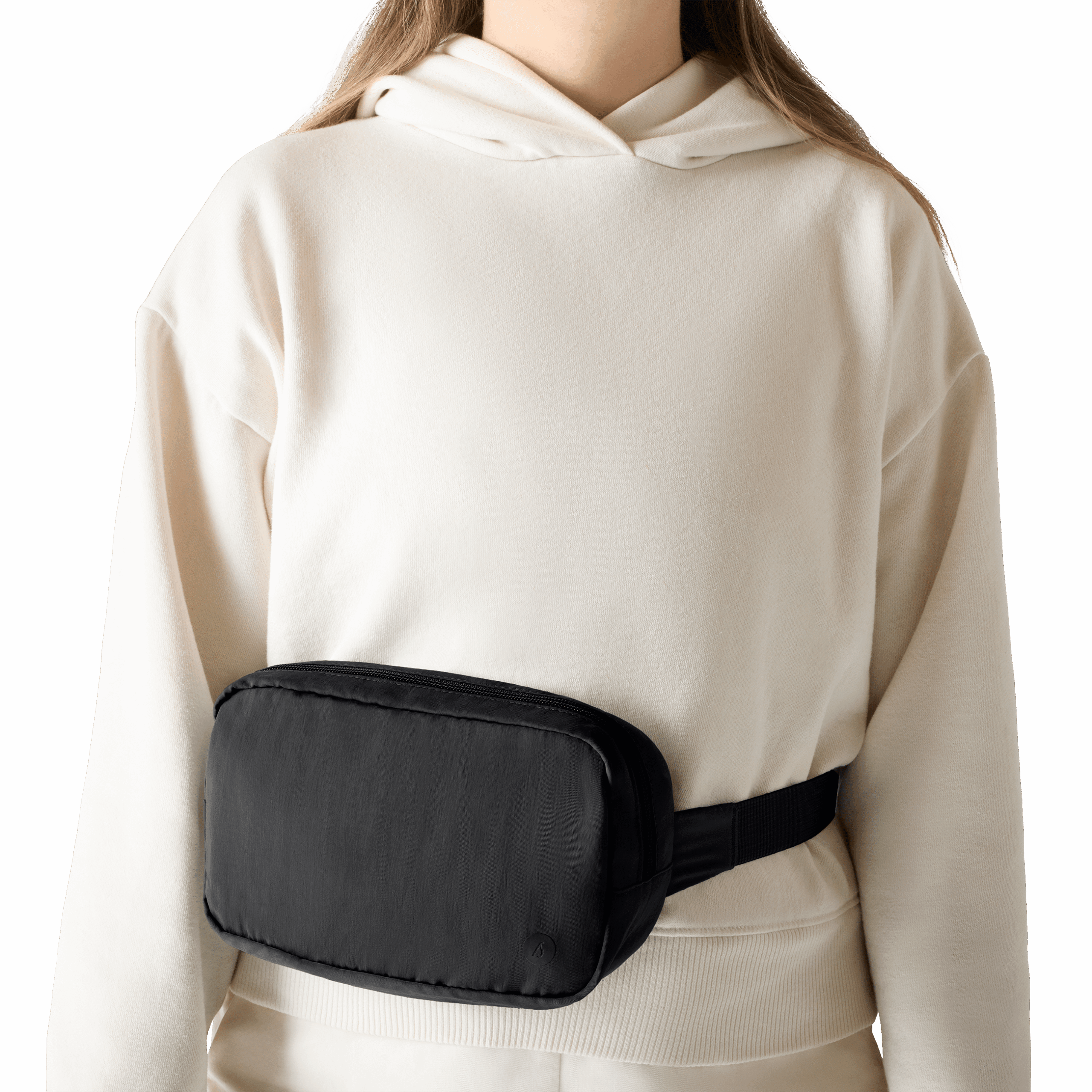 Recycled Belt Bag - True Black - Image 4