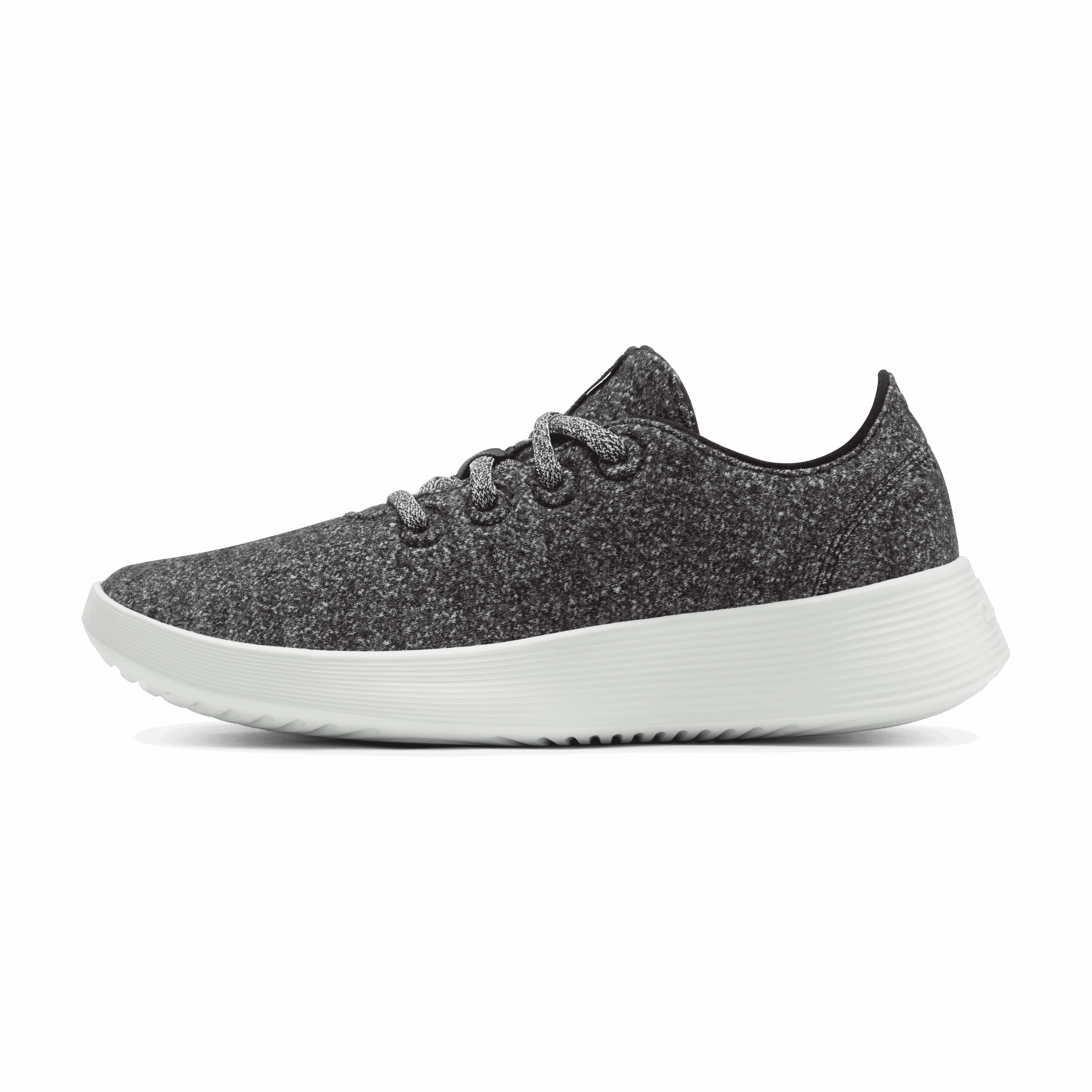 Men's Wool Runner Go - Dark Grey (Light Grey Sole)
