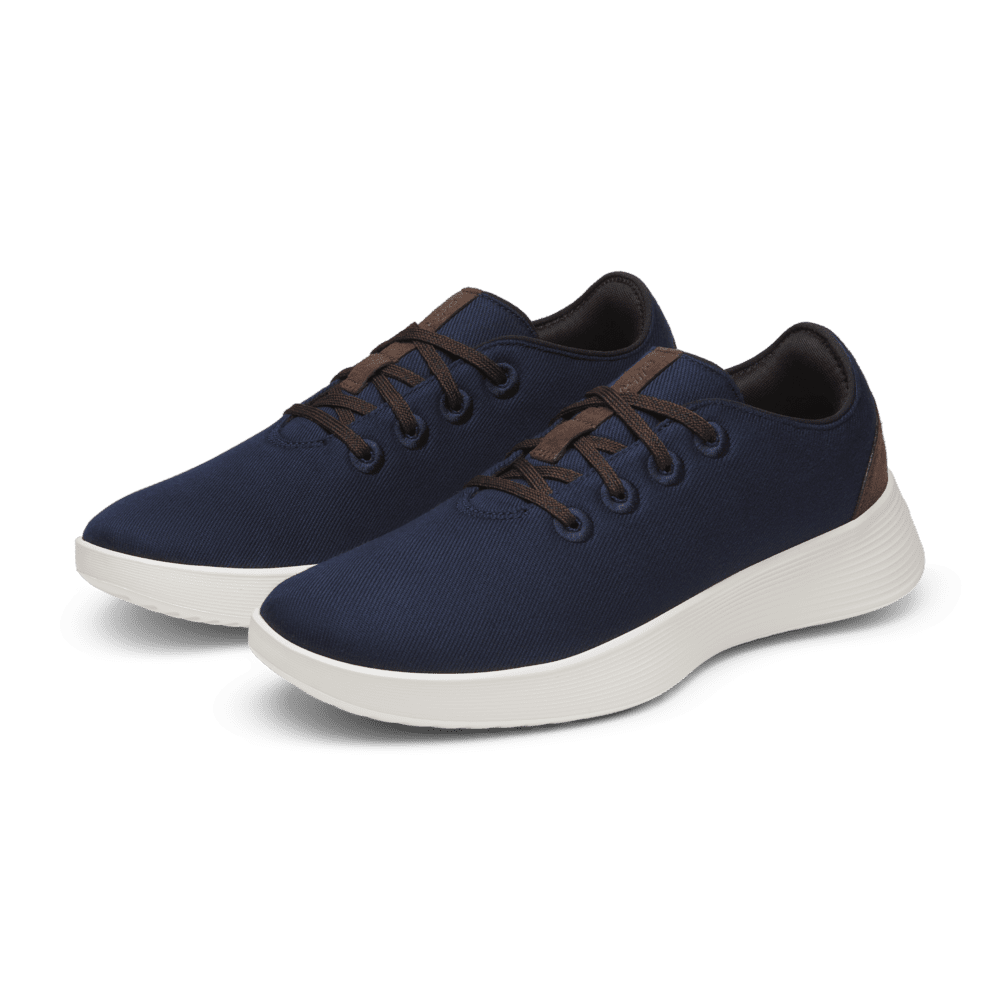 Women's Runner Go - Luxe - True Navy (Natural White Sole) - Image 5