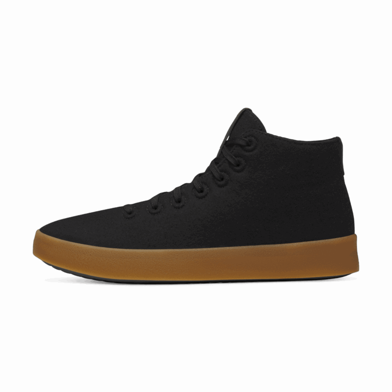 Men's Wool Cruiser Mid Select - Natural Black (Gum Sole)