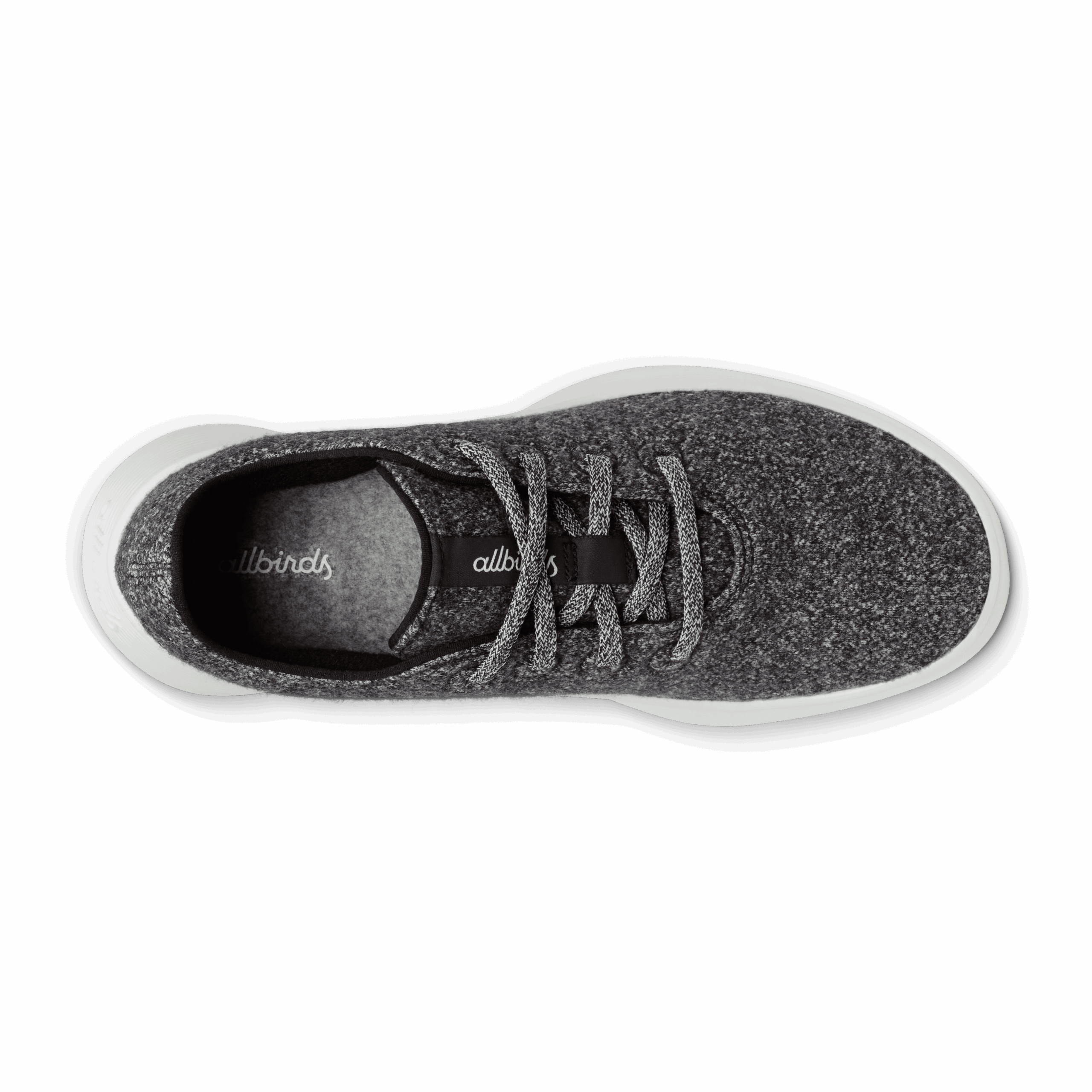 Men's Wool Runner Go - Dark Grey (Light Grey Sole) - Image 3