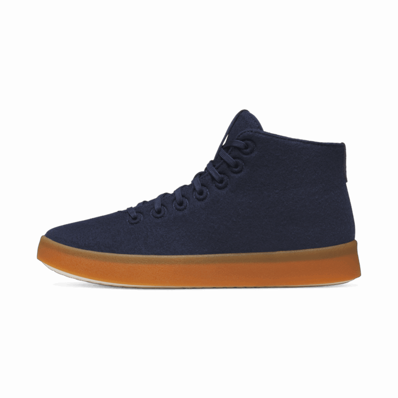 Women's Wool Cruiser Mid Select - Deep Navy (Gum Sole)