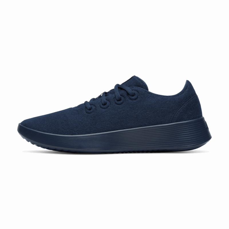 Men's Wool Runner Go - Deep Navy (True Navy Sole)