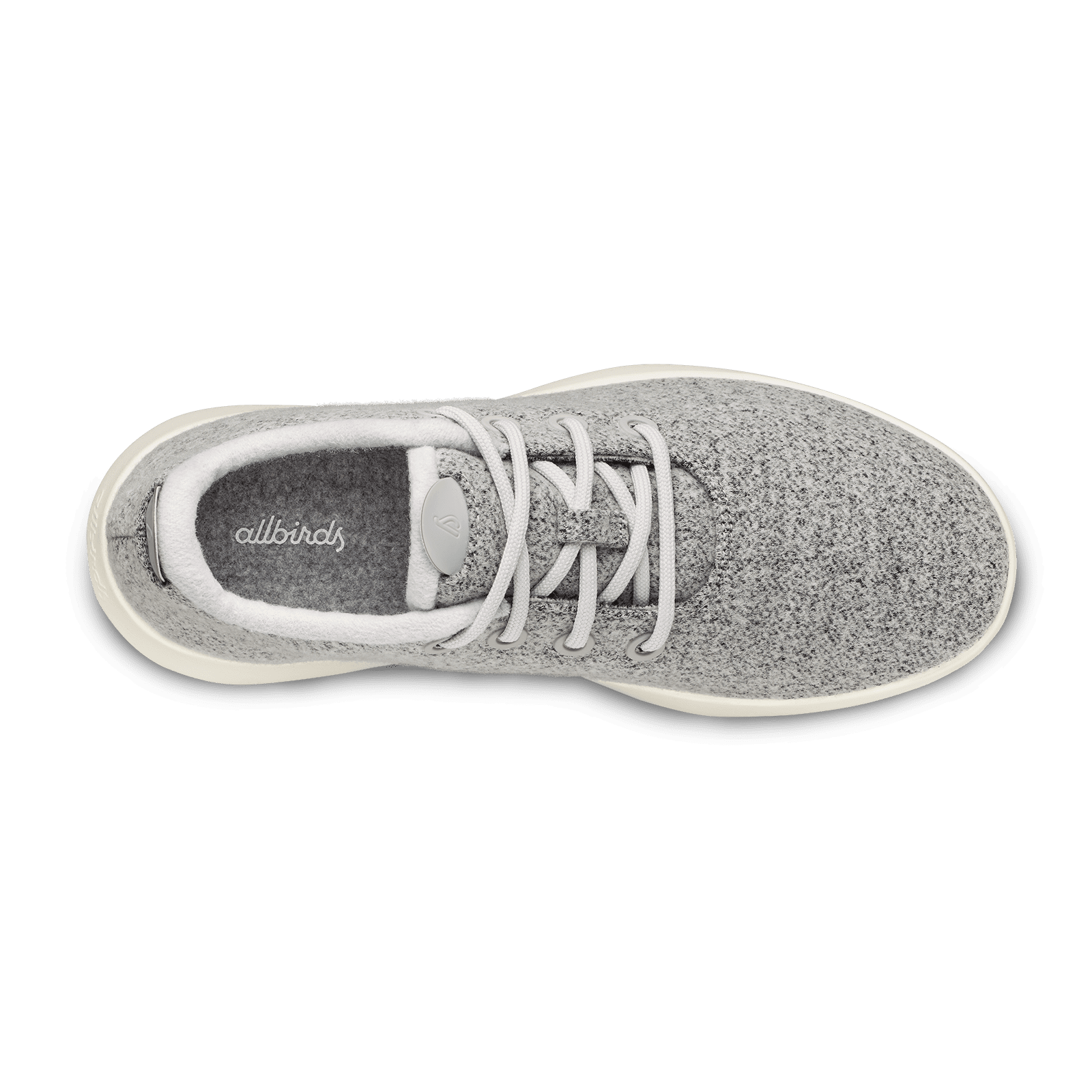 Women's Wool Runner Mizzle - Light Grey (Natural White Sole) - Image 3