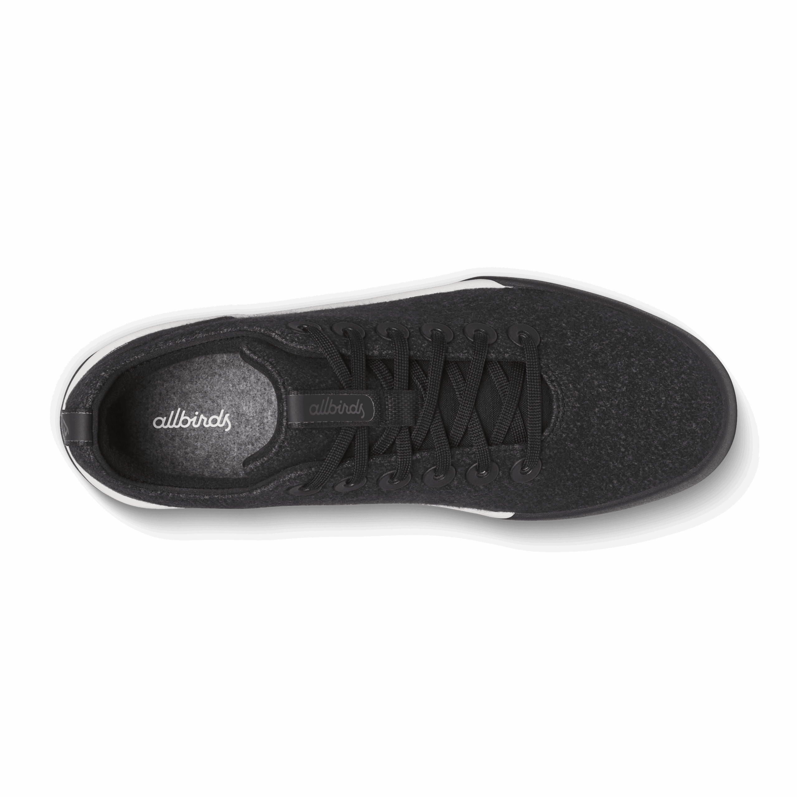 Women's Wool Cruiser Waterproof - Natural Black (Natural White Sole) - Image 3