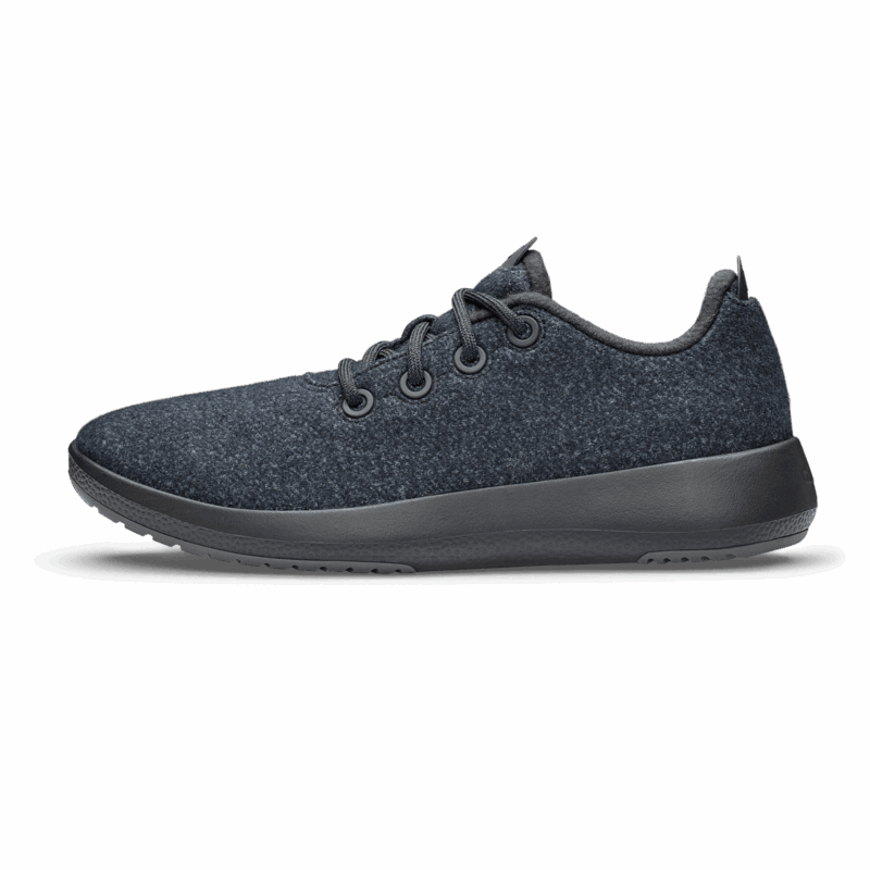 Women's Wool Runner Mizzle - Natural Black (Natural Black Sole)