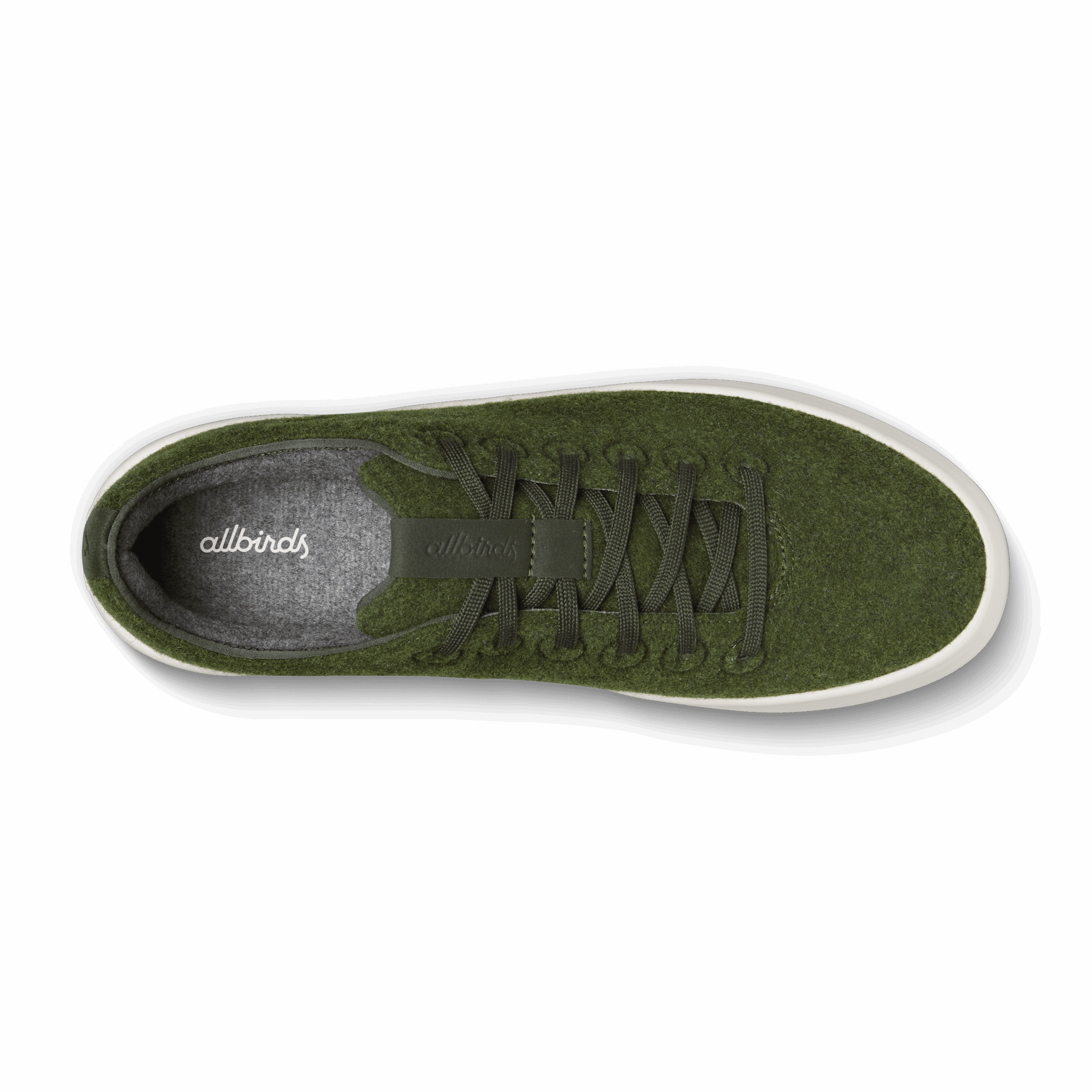 Men's Wool Cruiser - Forest Green (Natural White Sole) - Image 3
