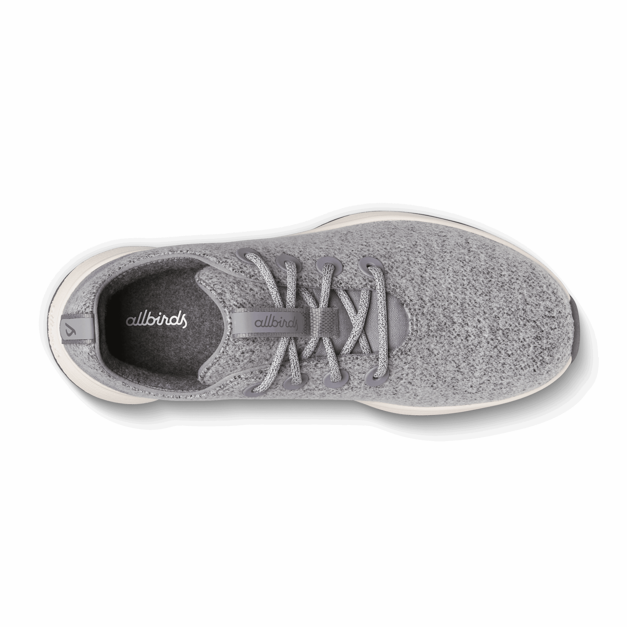 Women's Wool Runner NZ Waterproof - Medium Grey (Natural White Sole) - Image 3