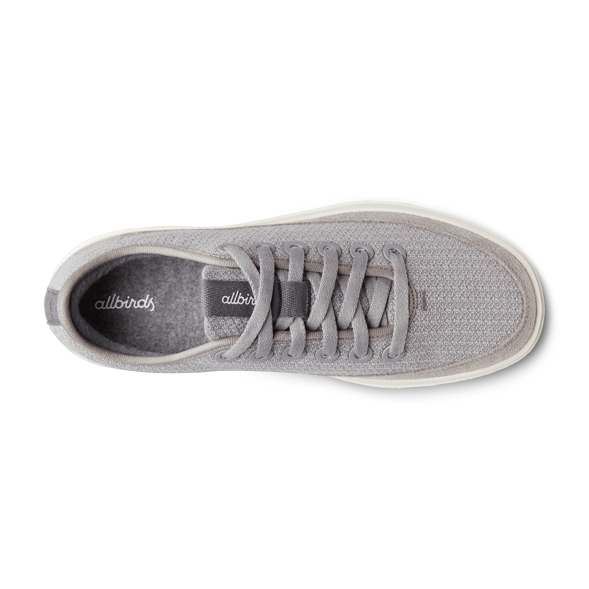 Women's Wool Piper Go - Medium Grey (Natural White Sole) - Image 3