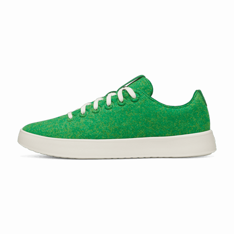 Women's Wool Cruiser - Kelly Green (Natural White Sole)