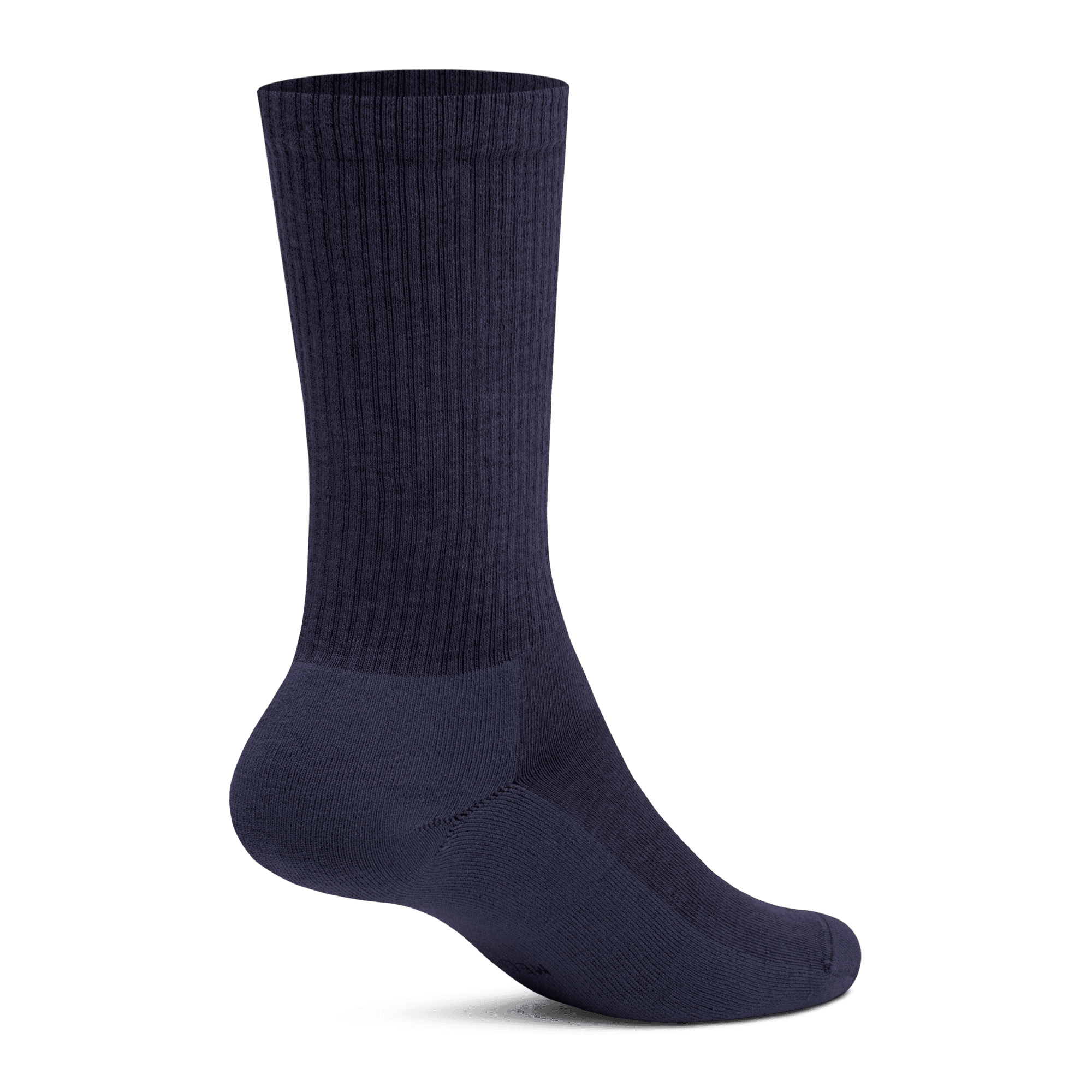 Anytime Crew Sock - Deep Navy - Image 2