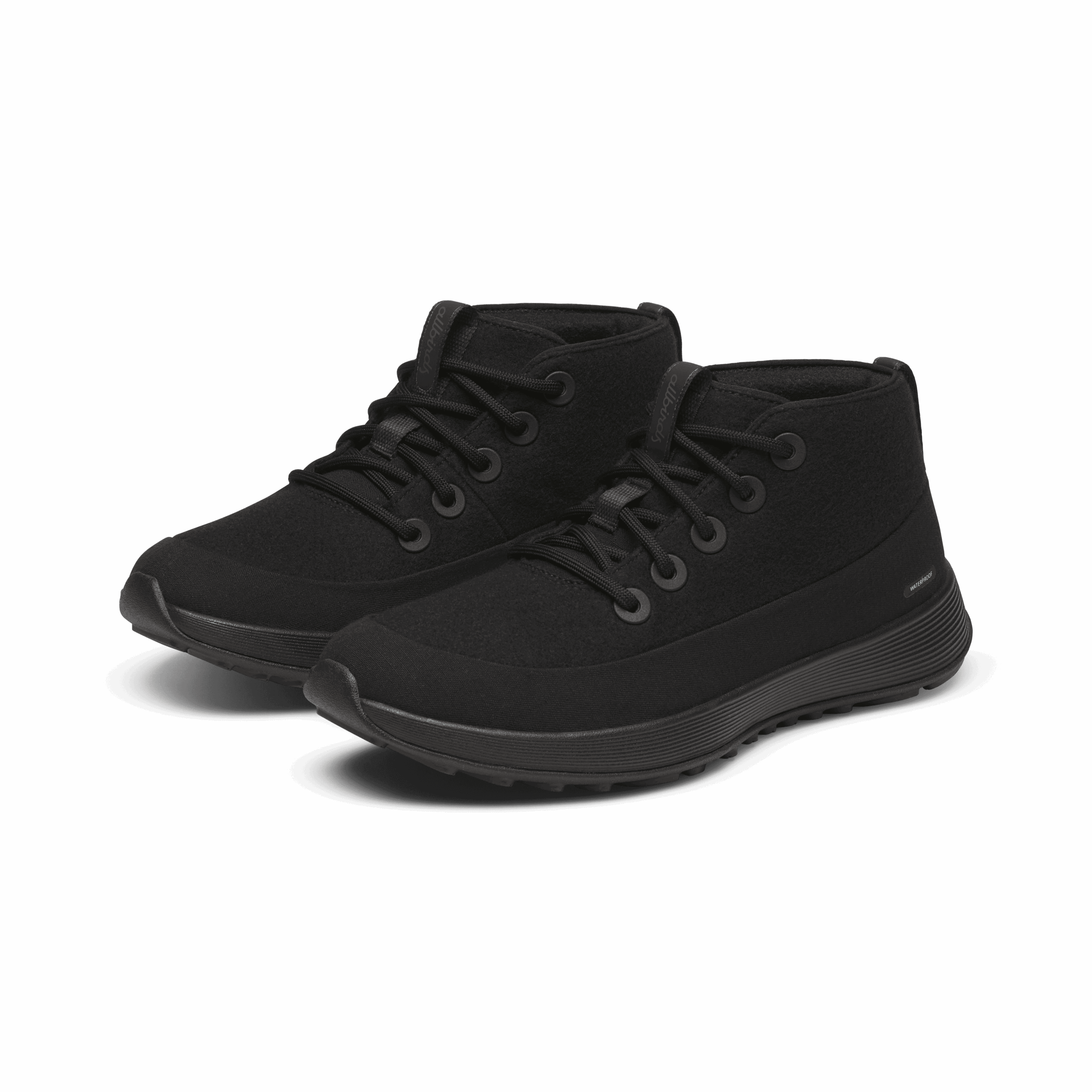 Women's Wool Runner NZ Mid Waterproof - Natural Black (Natural Black Sole) - Image 5