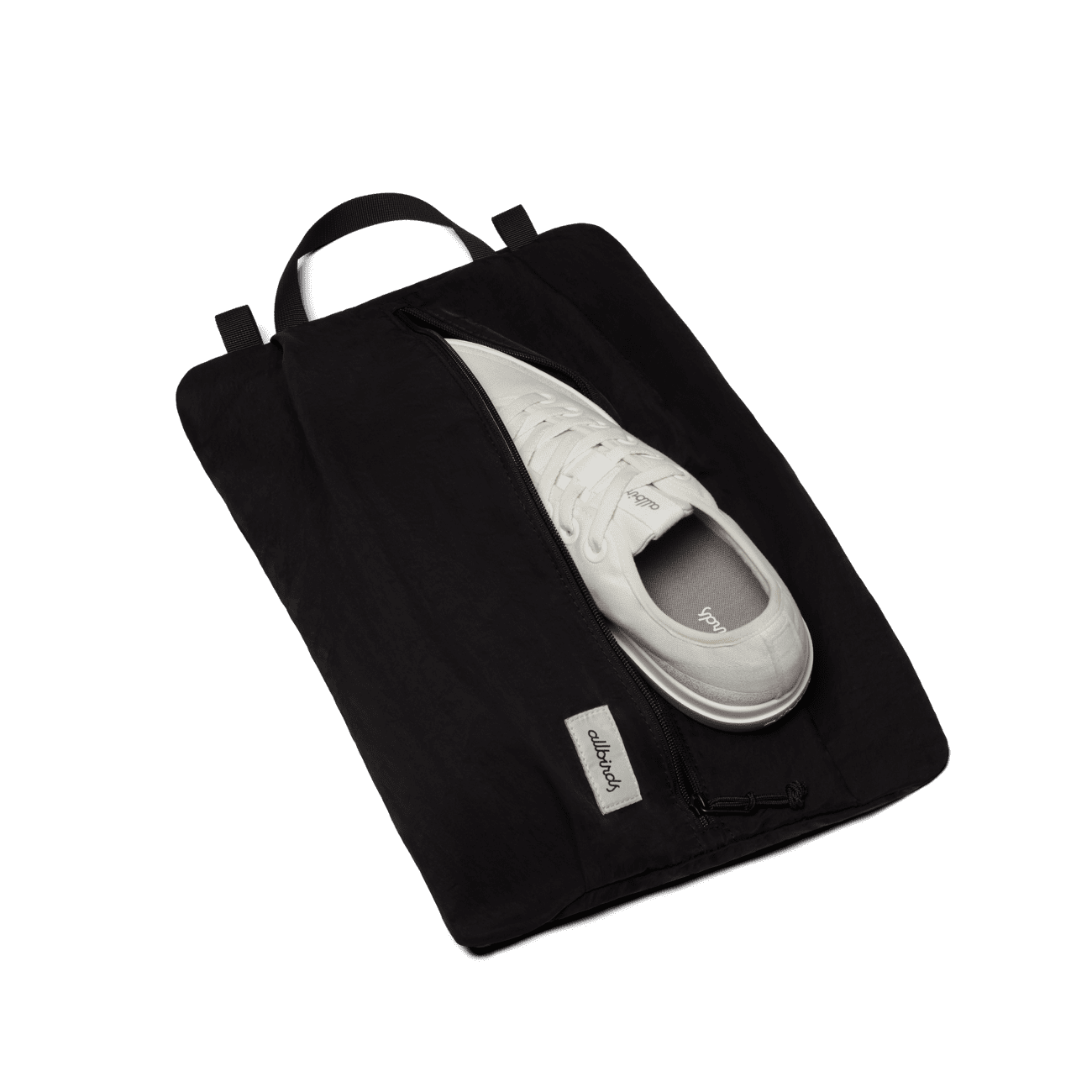 Recycled Shoe Bag - True Black - Image 3