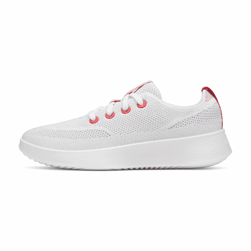 Women's Tree Runner Go - Blizzard/Bold Red (Blizzard Sole)