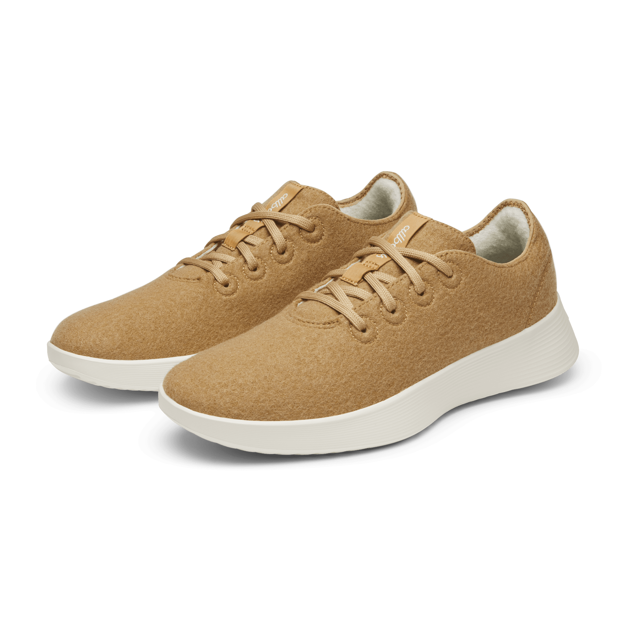 Women's Wool Runner Go - Stony Beige (Stony Cream Sole) - Image 5