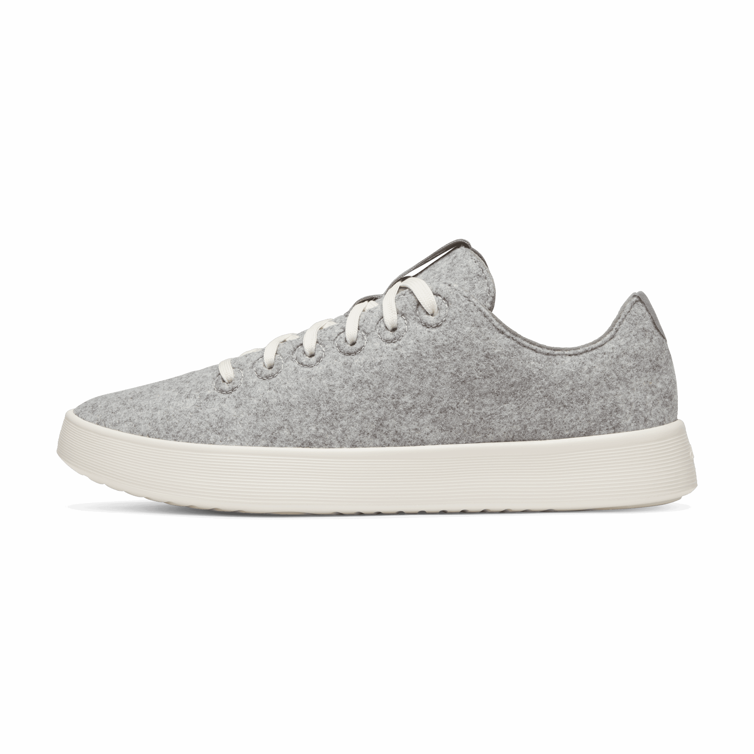 Men's Wool Cruiser - Light Grey (Natural White Sole)