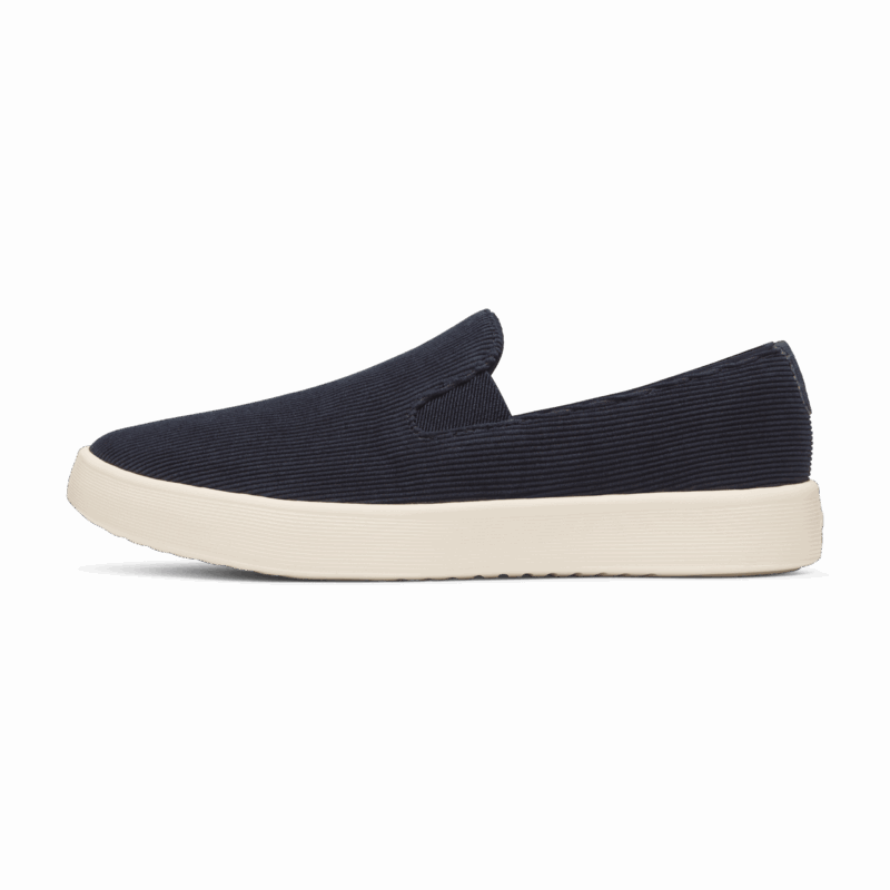 Men's Cruiser Slip On Corduroy - Dark Navy (Stony Cream Sole)