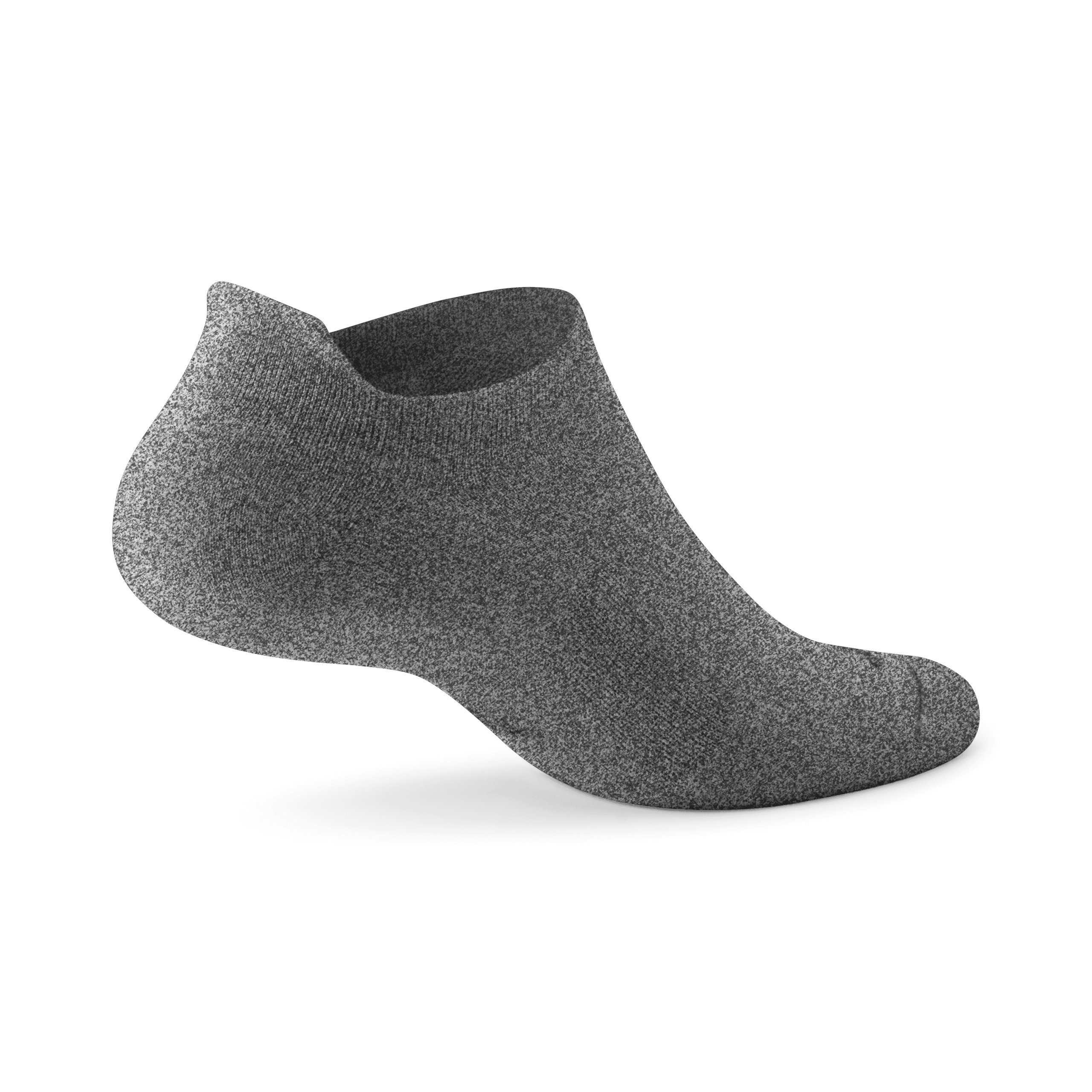 Anytime Ankle Sock - Natural Grey Heather - Image 2