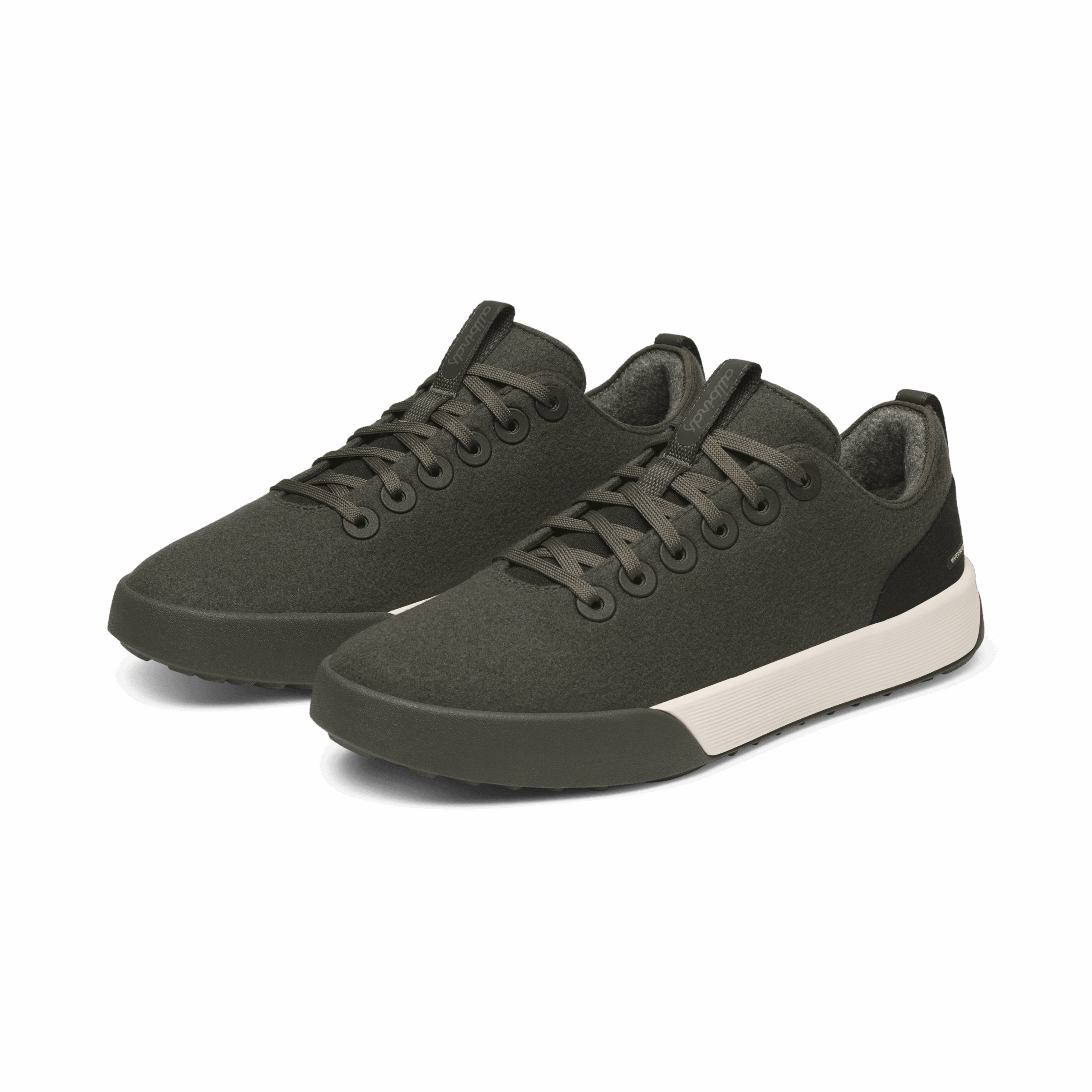Men's Wool Cruiser Waterproof - Dark Jungle (Stony Cream Sole) - Image 5
