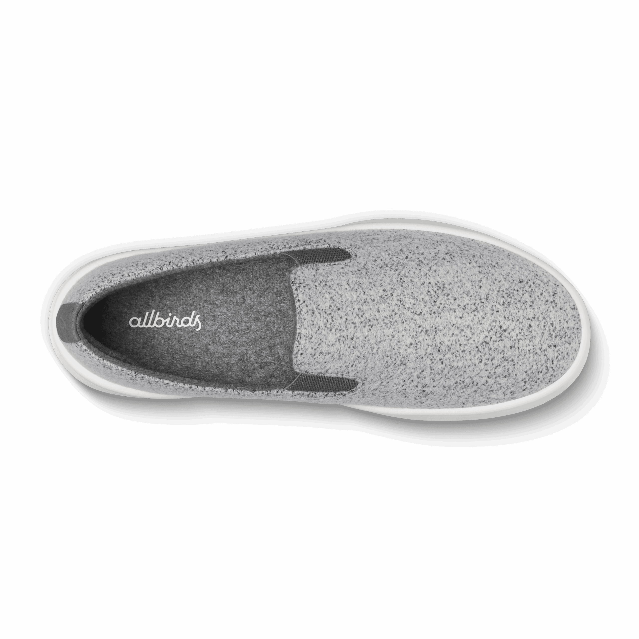 Men's Wool Cruiser Slip On - Medium Grey (Blizzard Sole) - Image 3