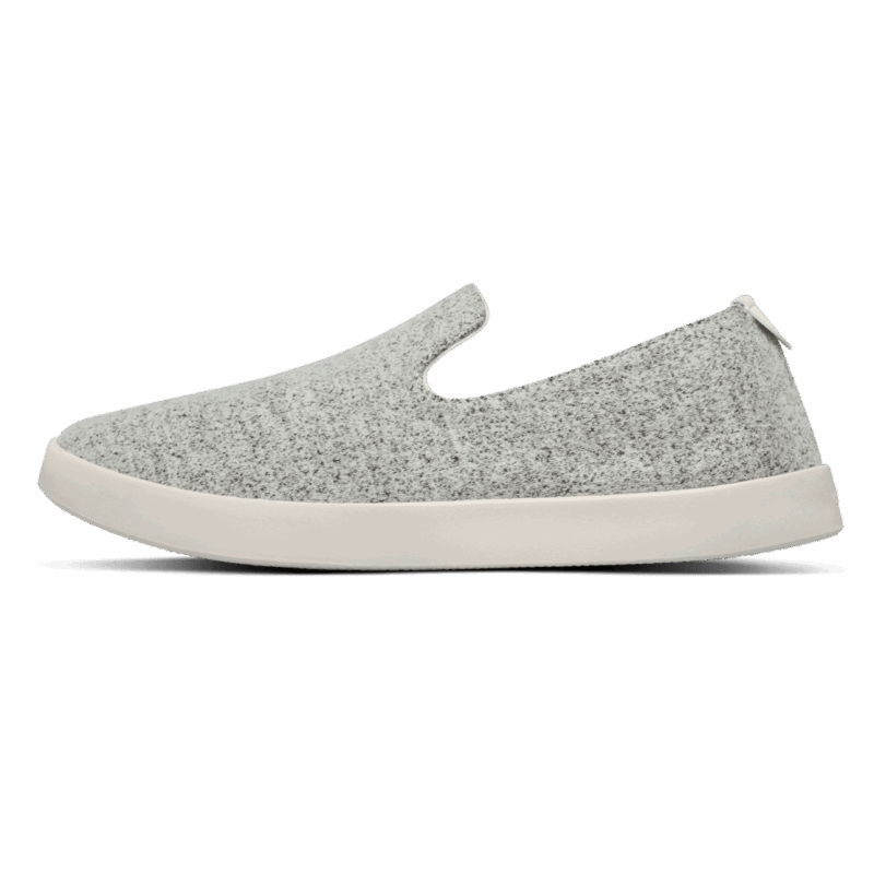 Men's Wool Lounger - Dapple Grey (Cream Sole)
