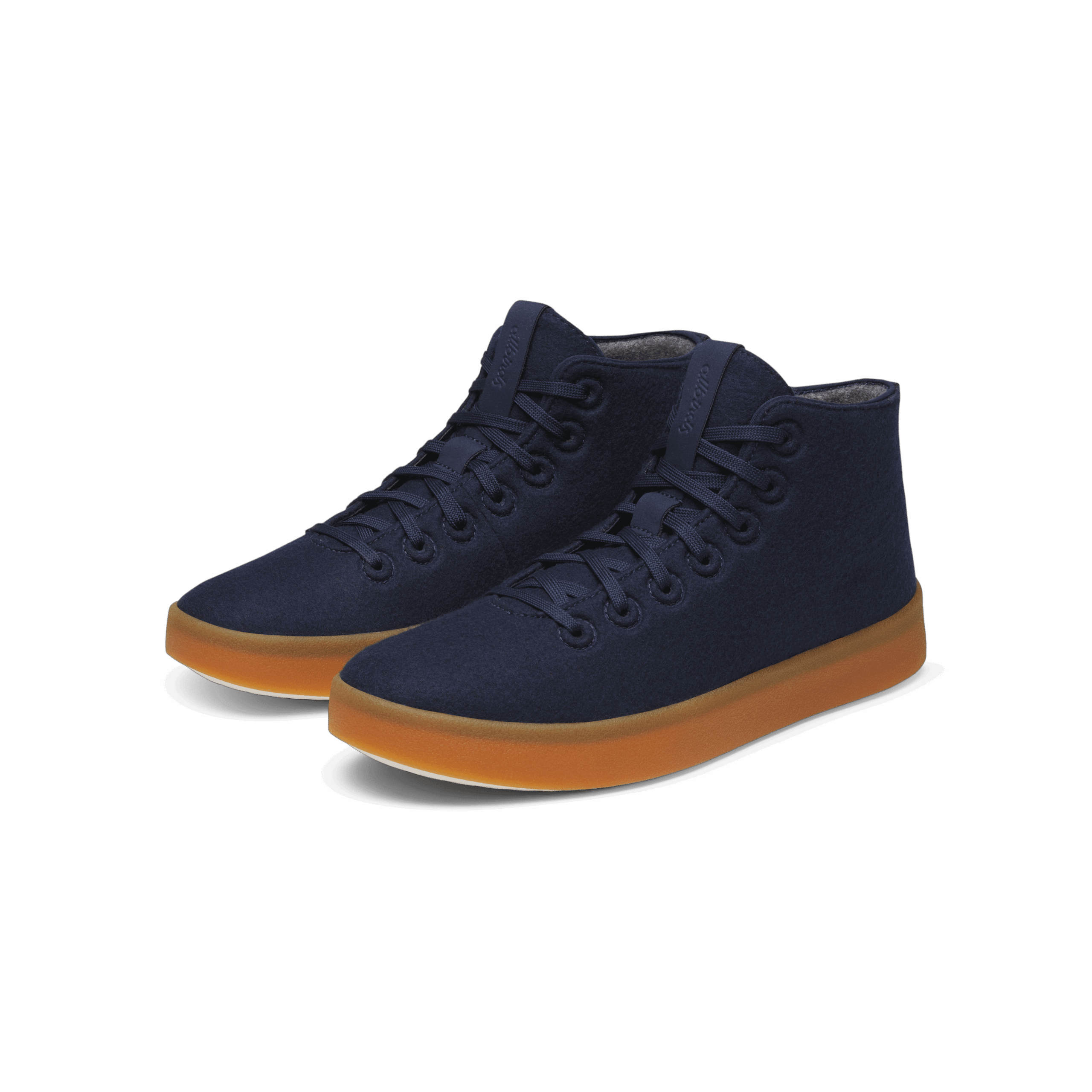 Men's Wool Cruiser Mid Select - Deep Navy (Gum Sole) - Image 5