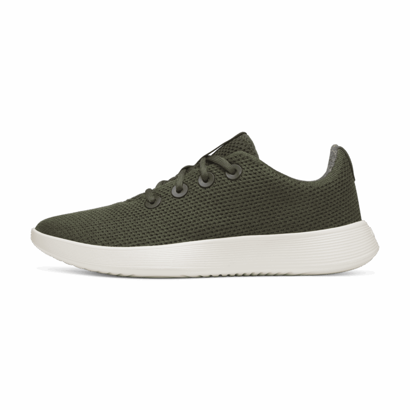 Women's Tree Runner NZ - Thunder Green (Natural White Sole)