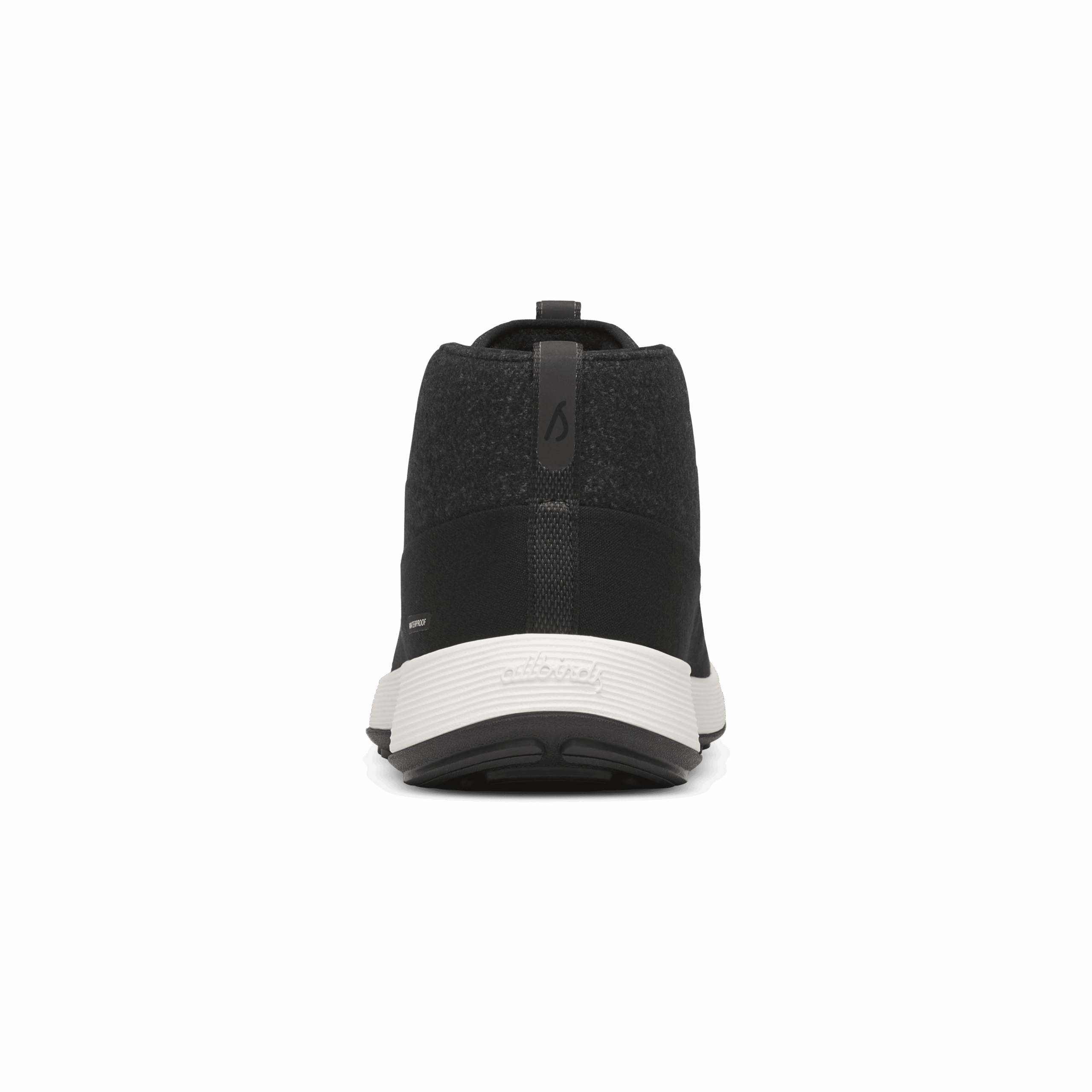 Men's Wool Runner NZ Mid Waterproof - Natural Black (Natural White Sole) - Image 2