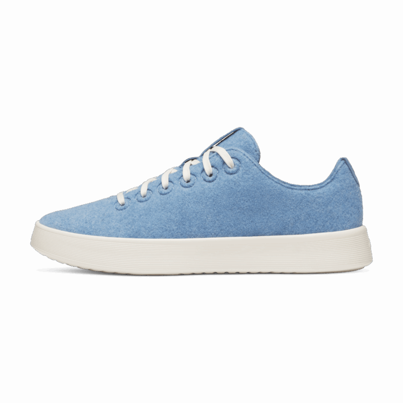 Women's Wool Cruiser - NZ Light Blue (Natural White Sole)