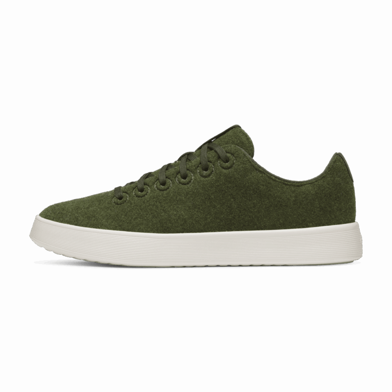 Women's Wool Cruiser - Forest Green (Natural White Sole)