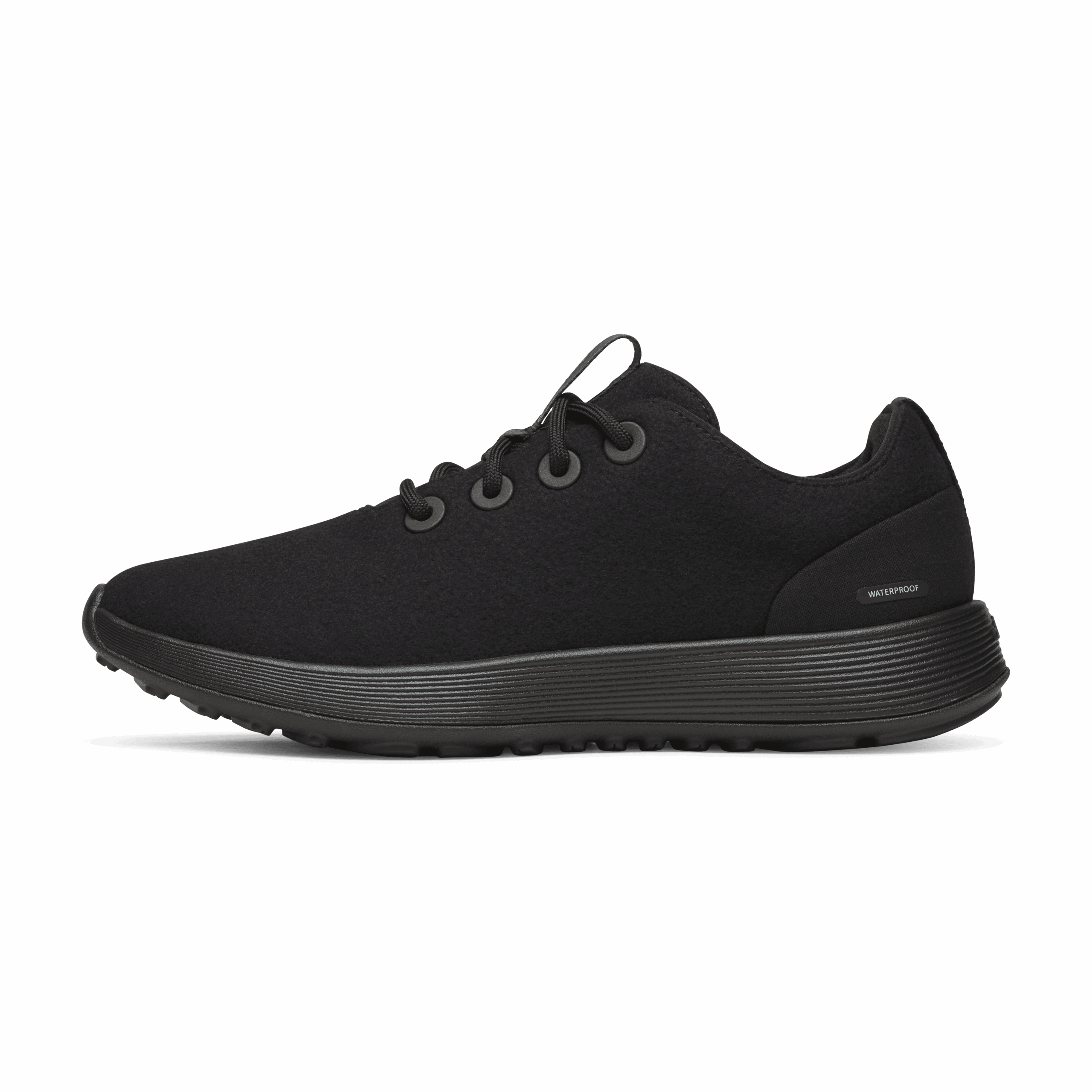 Men's Wool Runner NZ Waterproof - Natural Black (Natural Black Sole)
