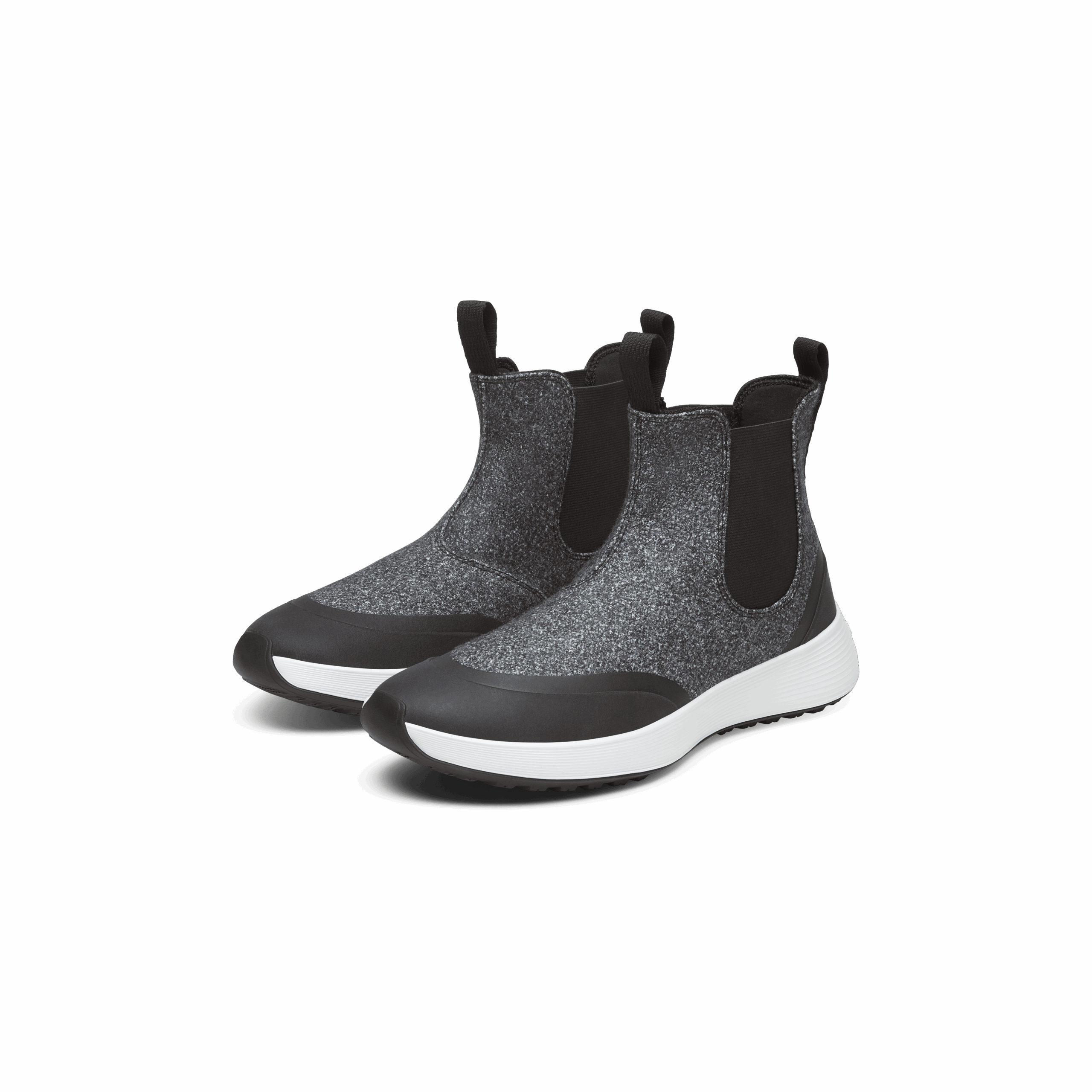 Men's Wool Runner Chelsea - Natural Grey (Light Grey Sole) - Image 5