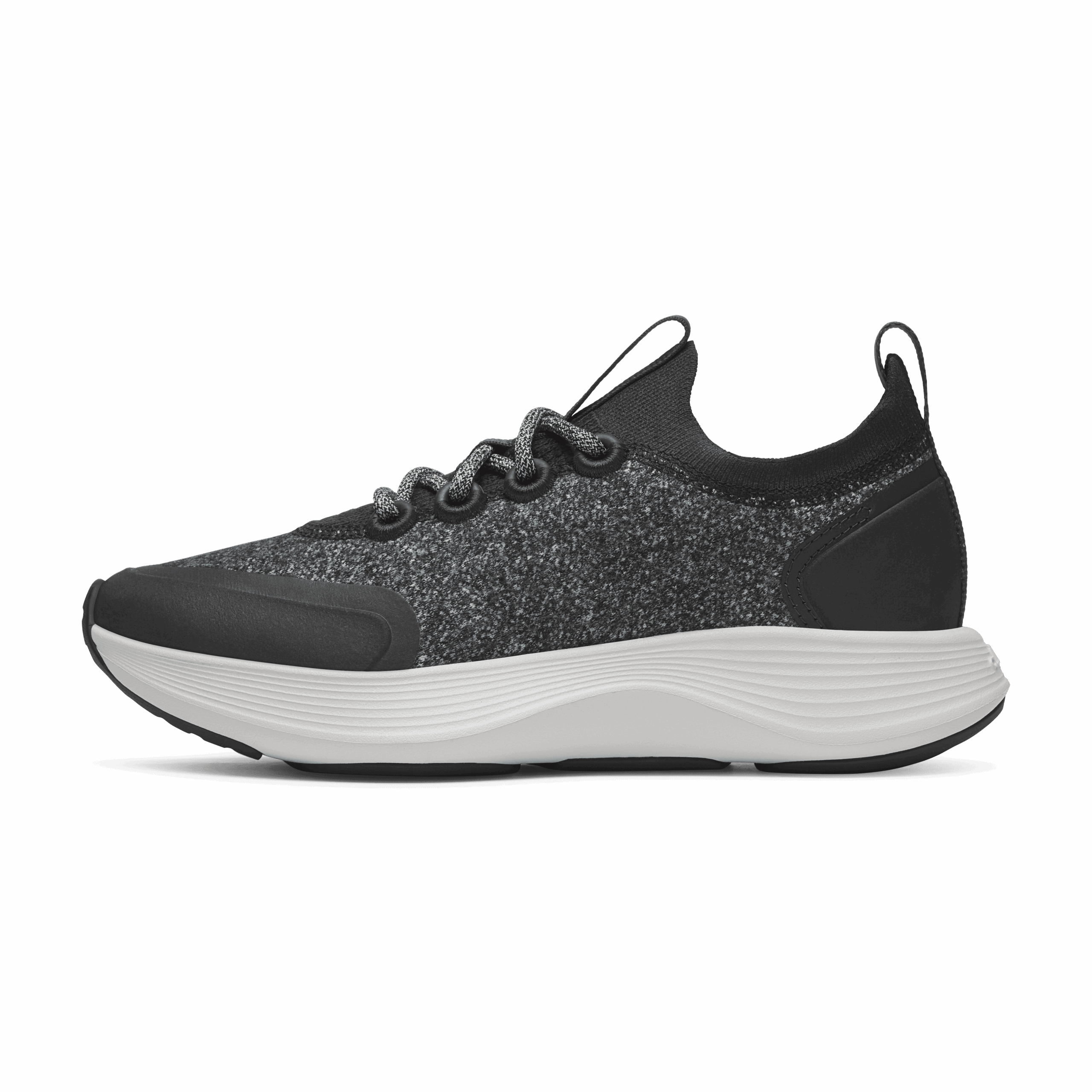 Women's Wool Strider - Dark Grey (Light Grey Sole)