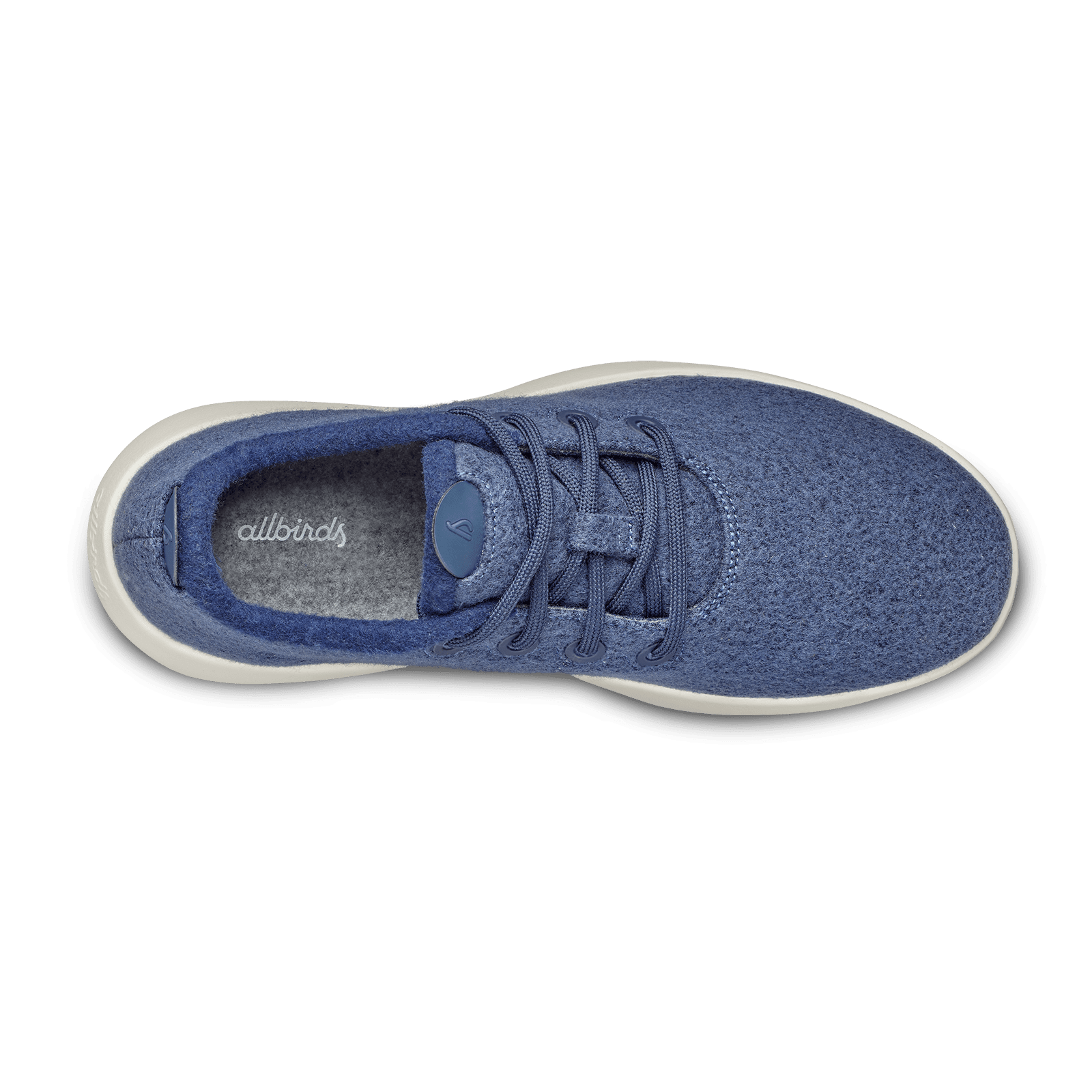 Women's Wool Runner Mizzle - Hazy Indigo (Natural White Sole) - Image 3
